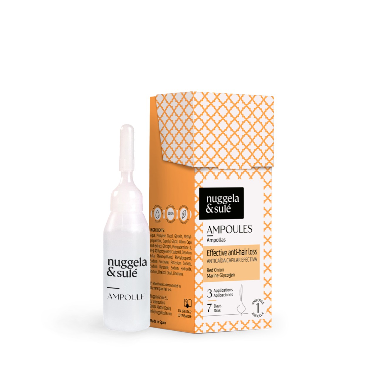 Nuggela & Sulé Hatékony Anti Hair Loss Ampulla