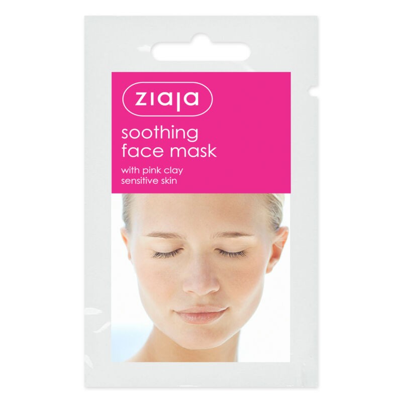 Ziaja Soothing Face Mask With Pink Clay