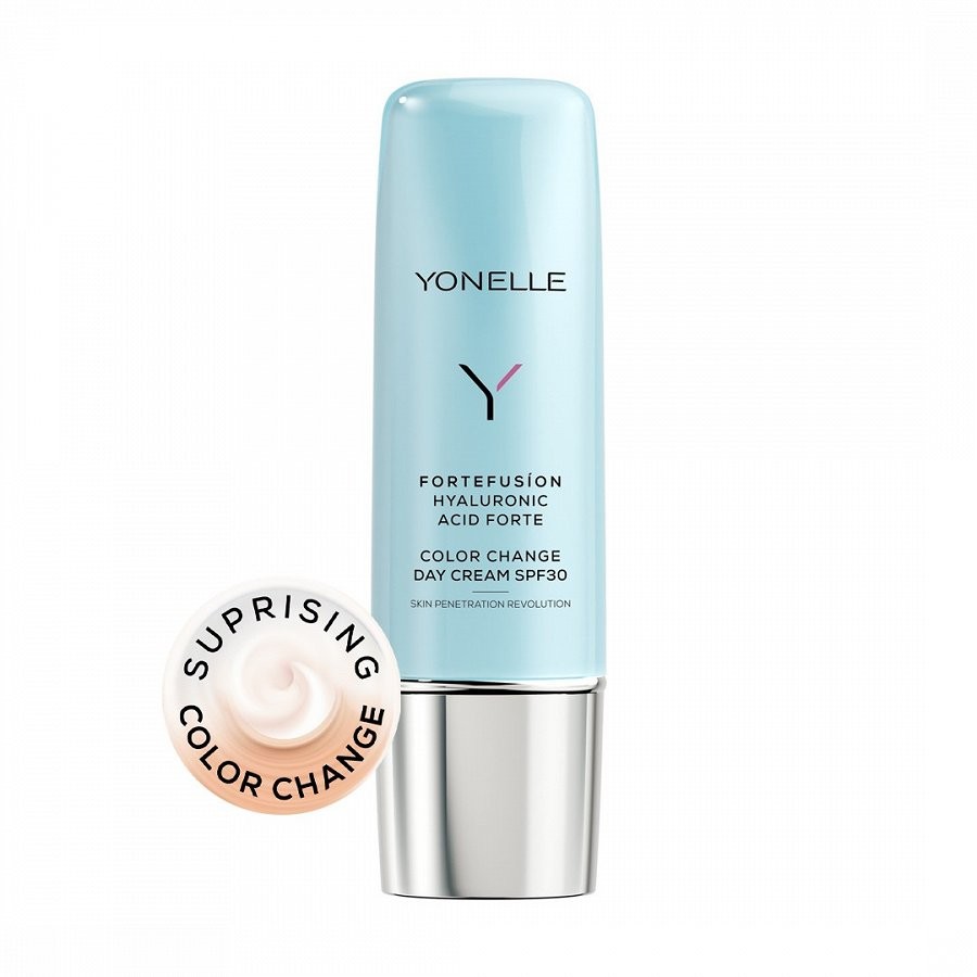 YONELLE Fortefusion Hyaluronic Acid Forte Color Change Day Cream SPF 30