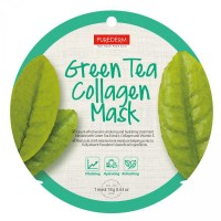 Purederm Green tea maszk - bőrtápláló