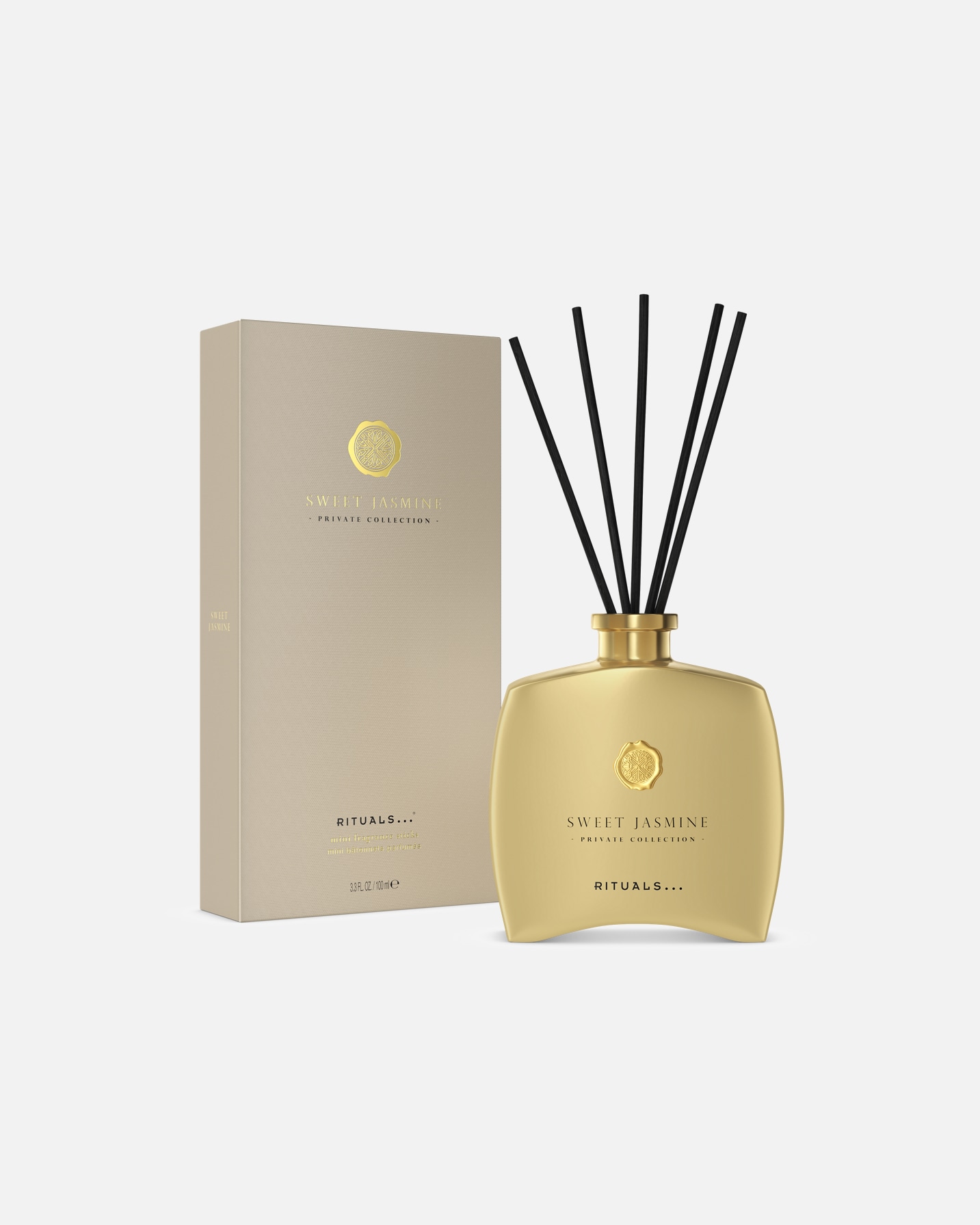 Szobai illatosító - Rituals Private Collection Sweet Jasmine Mini Fragrance Sticks Bottle 100 ml