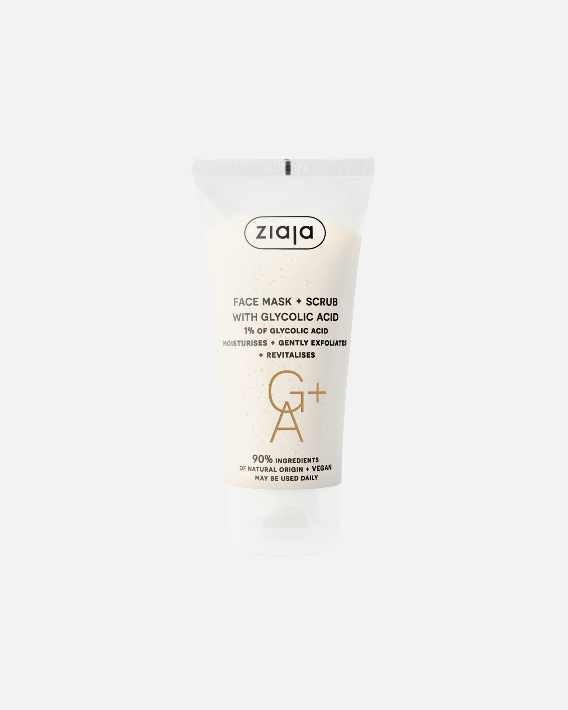 Arctisztító maszk - Nő Ziaja Arcmaszk és arcradír 1% glikolsavval 55 ml