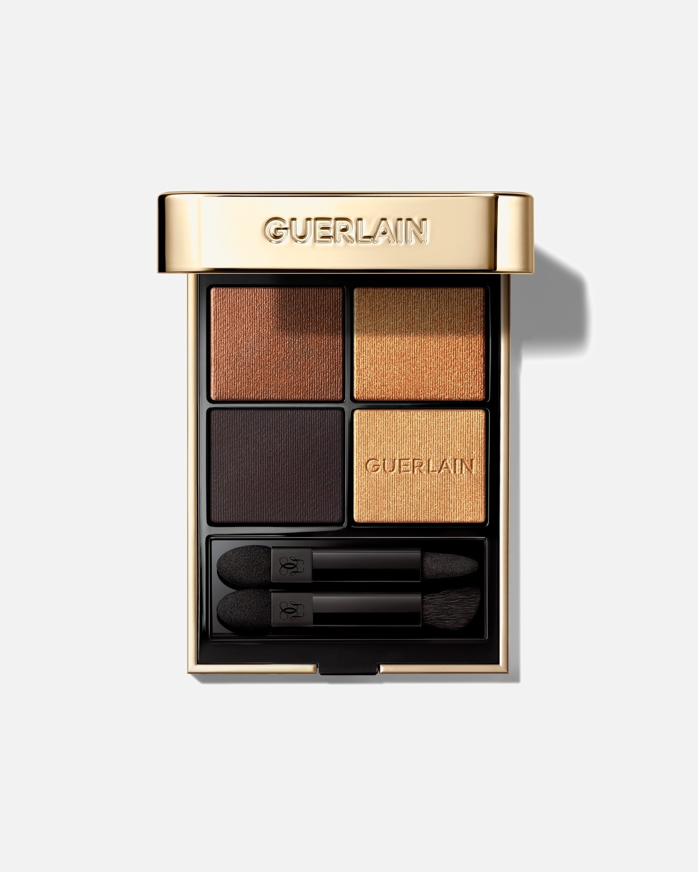Szemhéjpúder - Guerlain Terracotta Ombres G Denim Blossom Négyes szemhéjfesték paletta - Limitált kiadás 940 - Royal Jungle