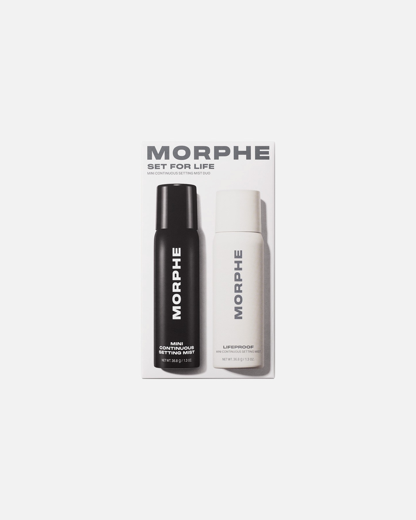 Arcszínező sminkkészlet - Morphe SET FOR LIFE MINI CONTINUOUS SETTING MIST DUO 1 darab