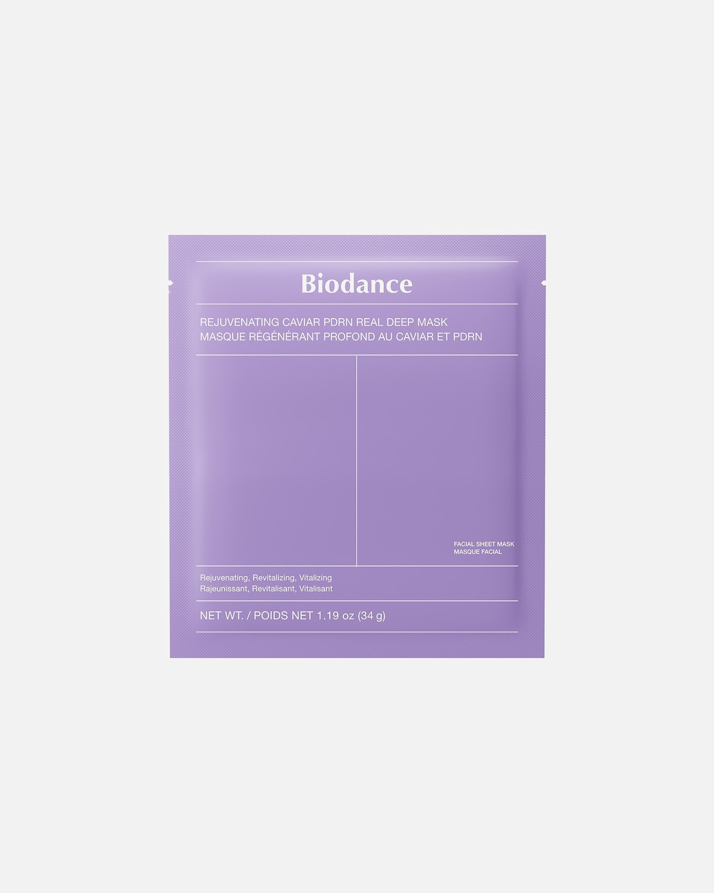 Fátyol maszk - Biodance Default Brand Line BIODANCE Rejuvenating Caviar PDRN Real Deep Mask 1pcs 1 darab