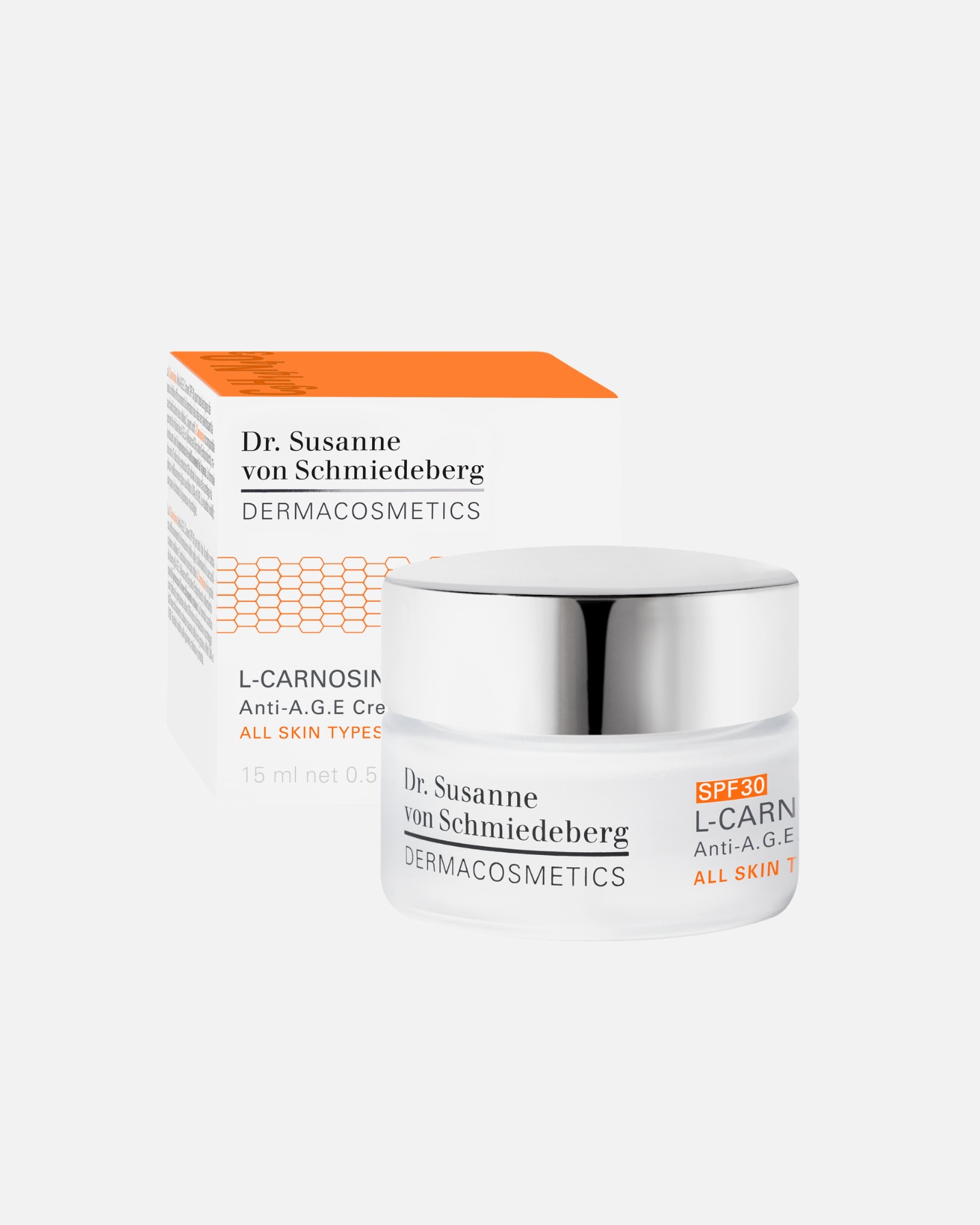Arckrém - Dr. Susanne von Schmiedeberg L-Carnosine Anti-A.G.E. Cream LSF 30 15 ml