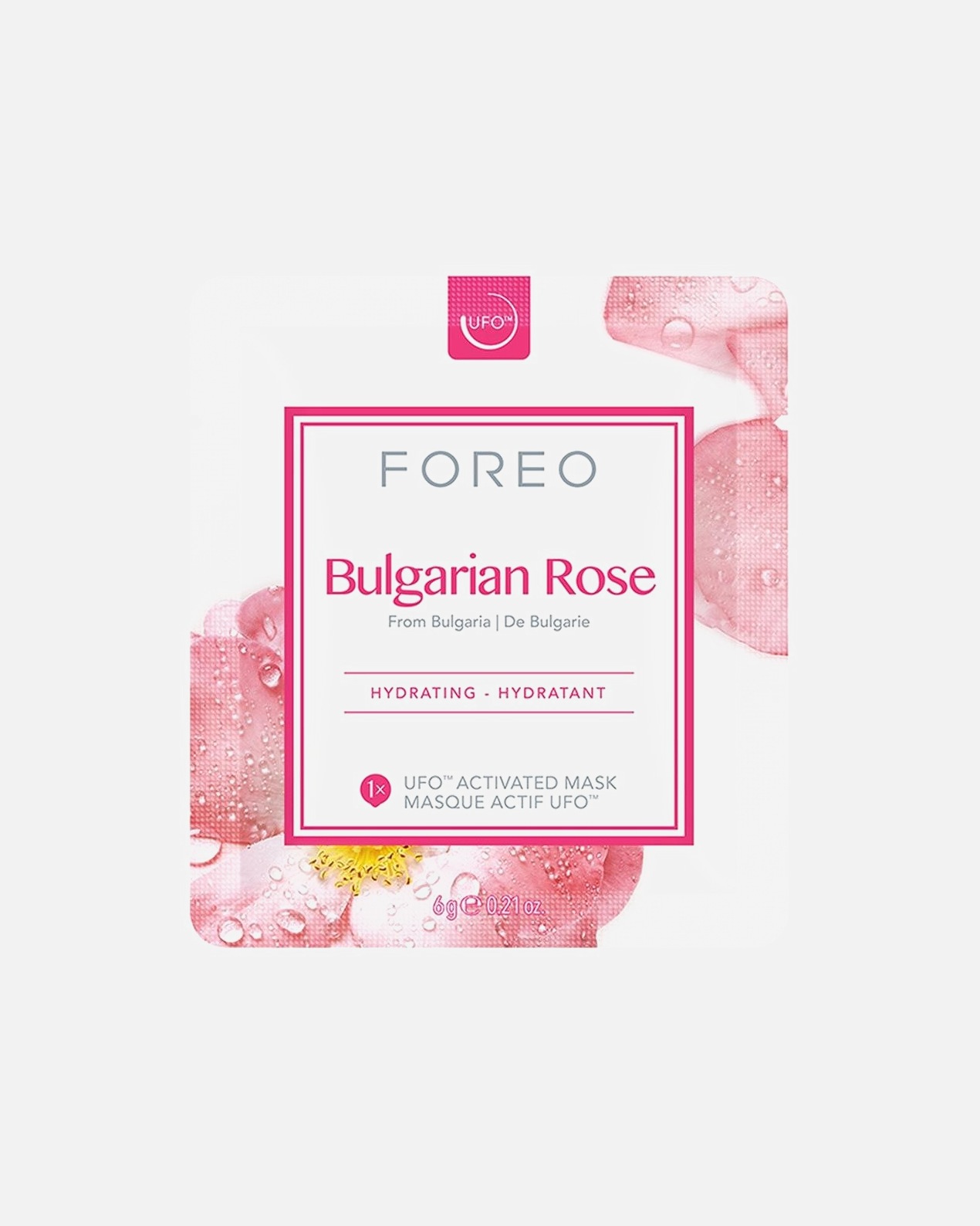 Hidratáló maszk - FOREO UFO™ Mask Bulgarian Rose 6 darab