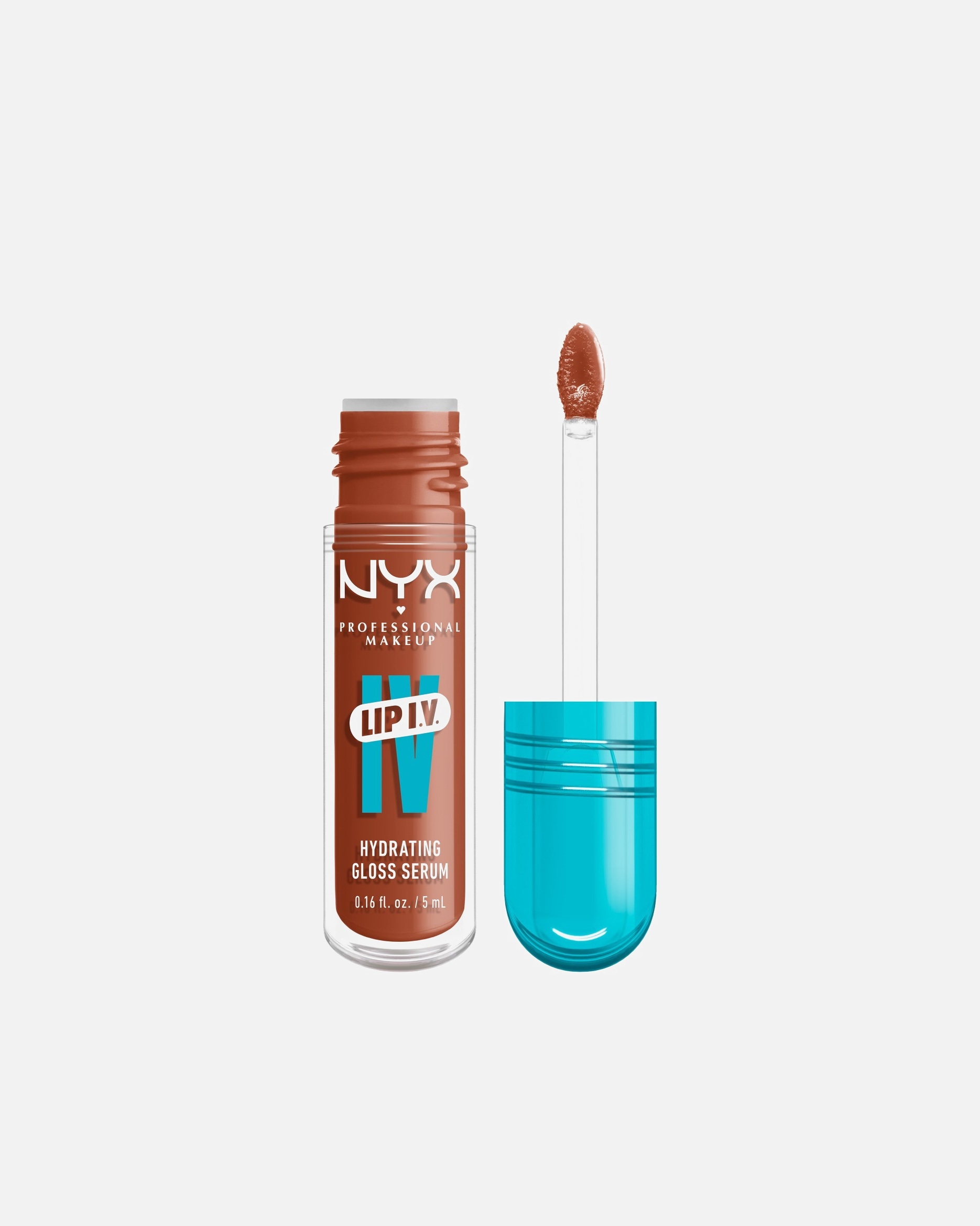 Szájfény - NYX Professional Makeup 0 Lip IV Hydrating Gloss Stain Caramel Drip