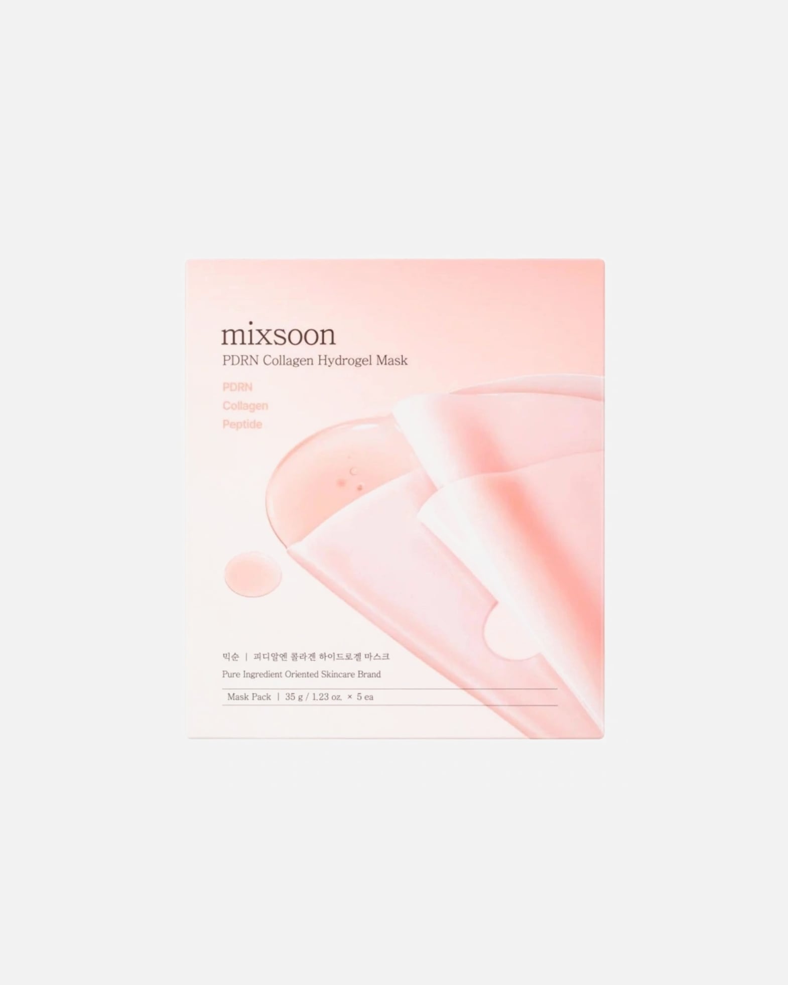 Fátyol maszk - mixsoon PDRN Collagen Hydrogel Mask 1 darab