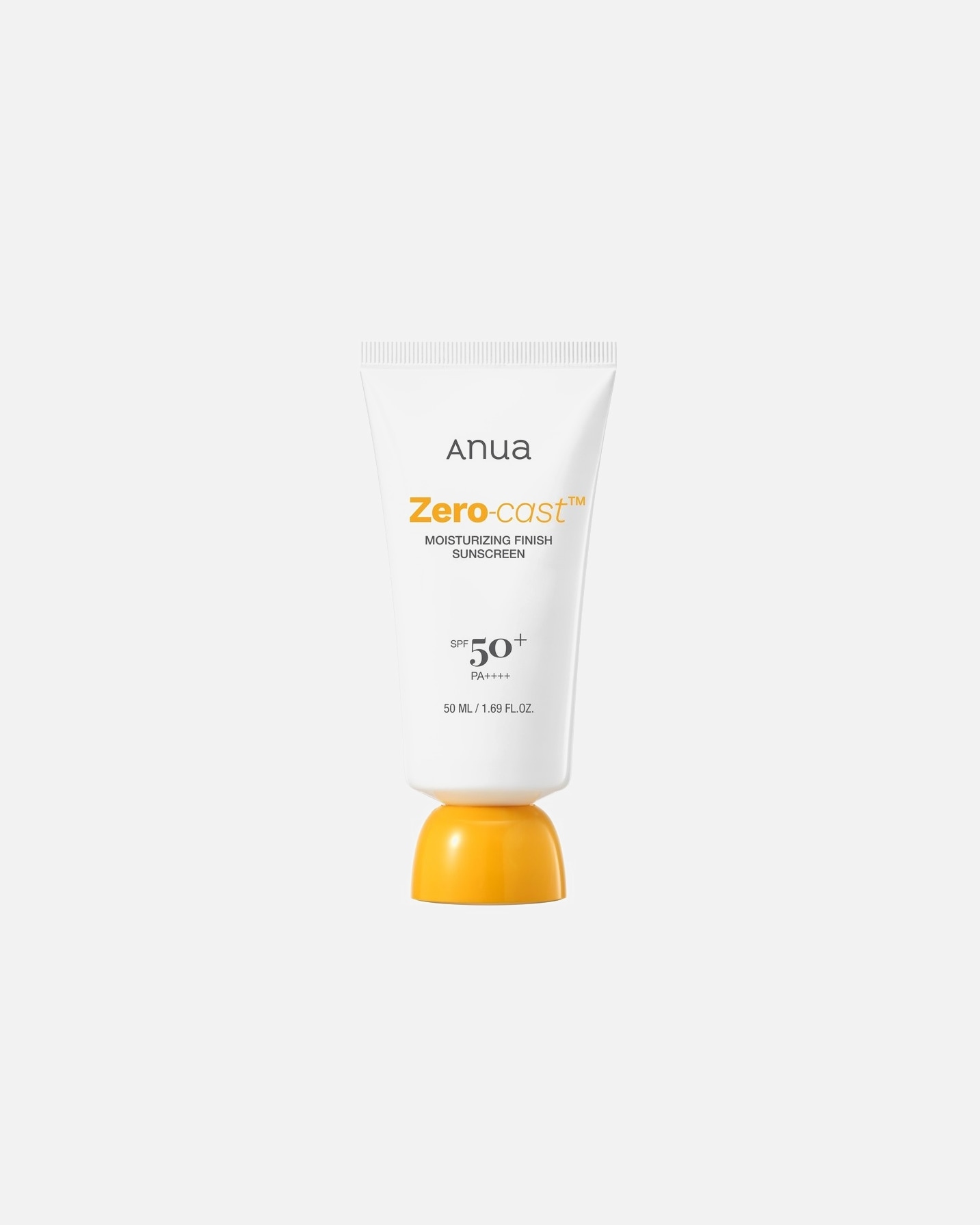 Arcra való napvédő krém - Anua ANUA ZERO-CAST MOISTURIZING FINISH SUNSCREEN 50ml_EU 50 ml