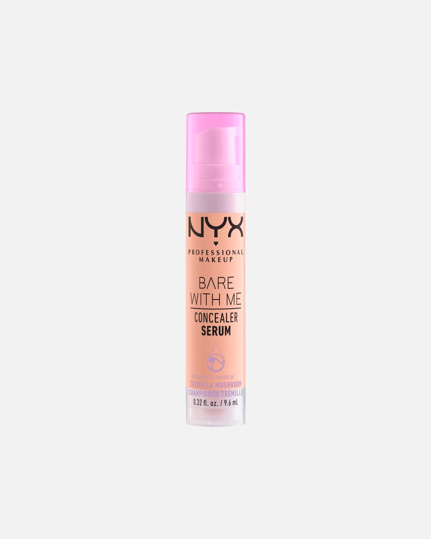 Korrektor - NYX Professional Makeup 0 Bare With Me Serum Concealer 02- Light