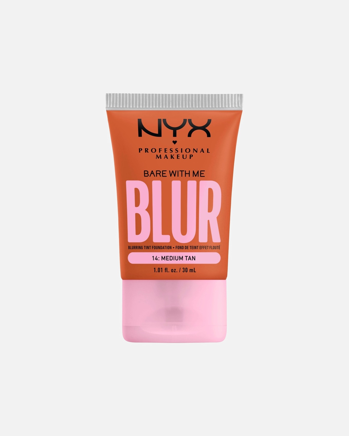 Alapozó - NYX Professional Makeup 0 Bare With Me Blur Tint Foundation 14-Medium Tan