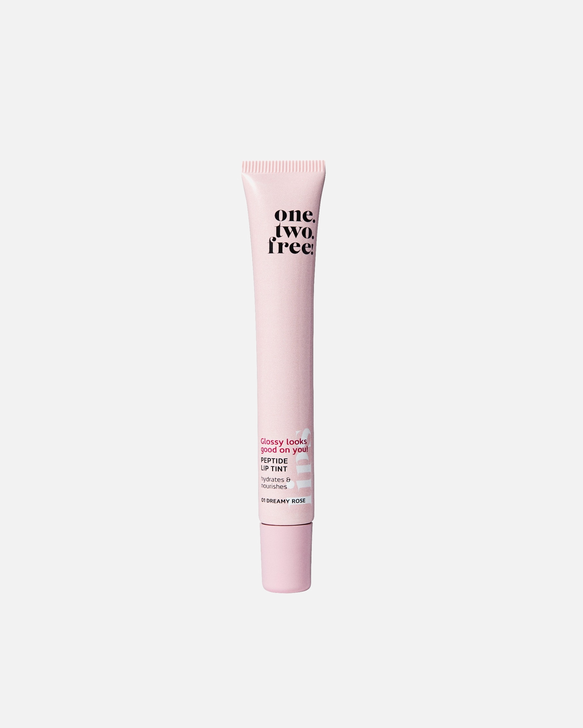 Ajakrúzs - one.two.free! Peptide Lip Tint 01 Dreamy Rose