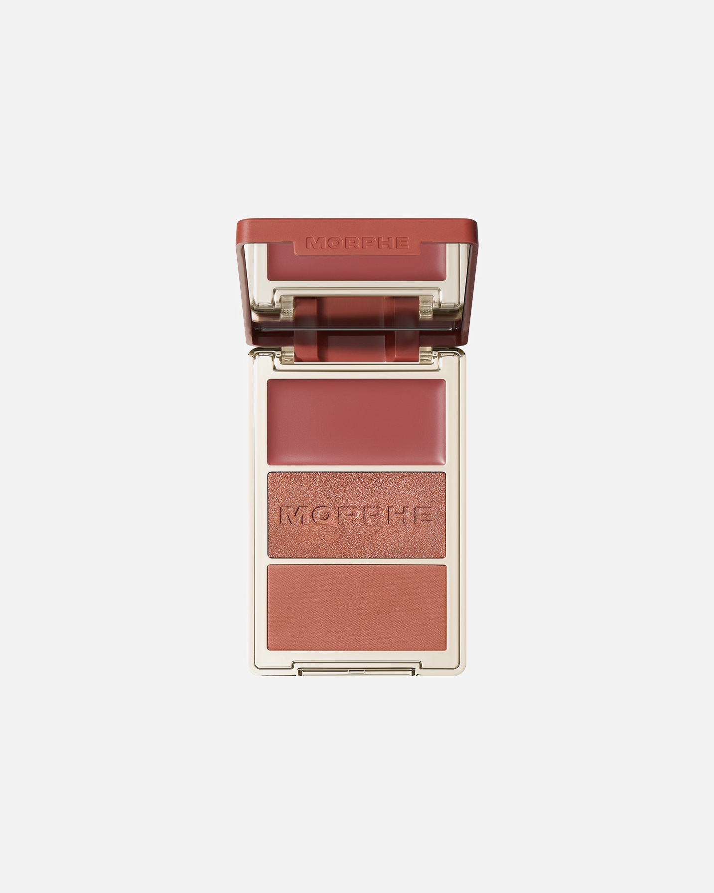 Pirosító - Morphe CHEEK THRILLS MULTI-FINISH FACE TRIO - HONEYMOON SUITE PRIVATE ISLAND