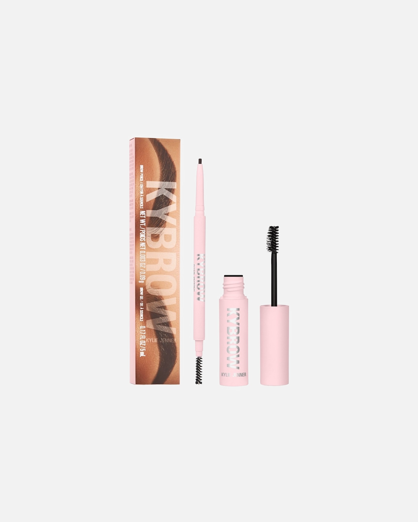 Szemöldök smink készlet - KYLIE COSMETICS Kybrow Kit 006 Elefántcsont