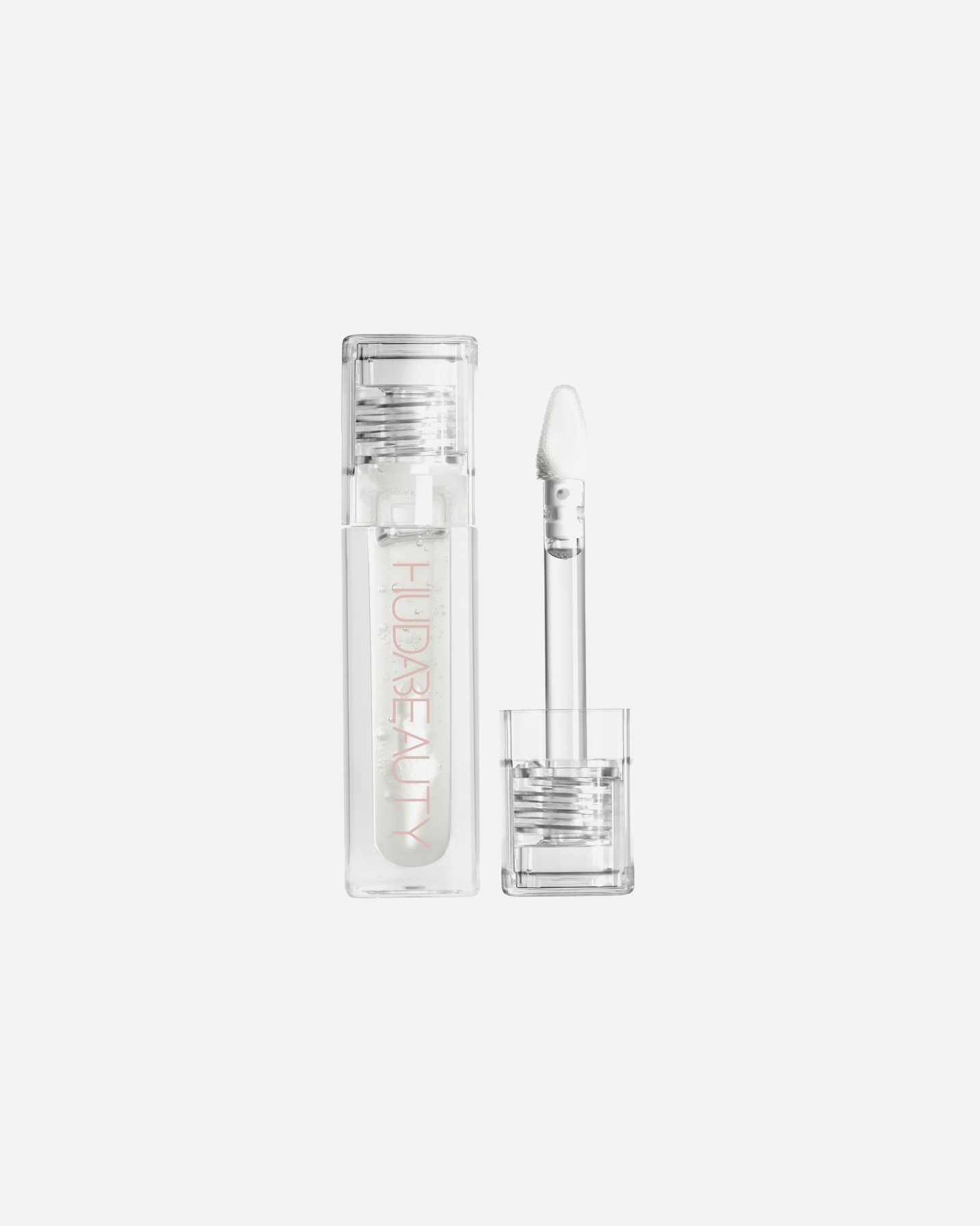 Szájfény - HUDA BEAUTY Icy Nude Faux Filler Extra Shine Lip Gloss Glassy