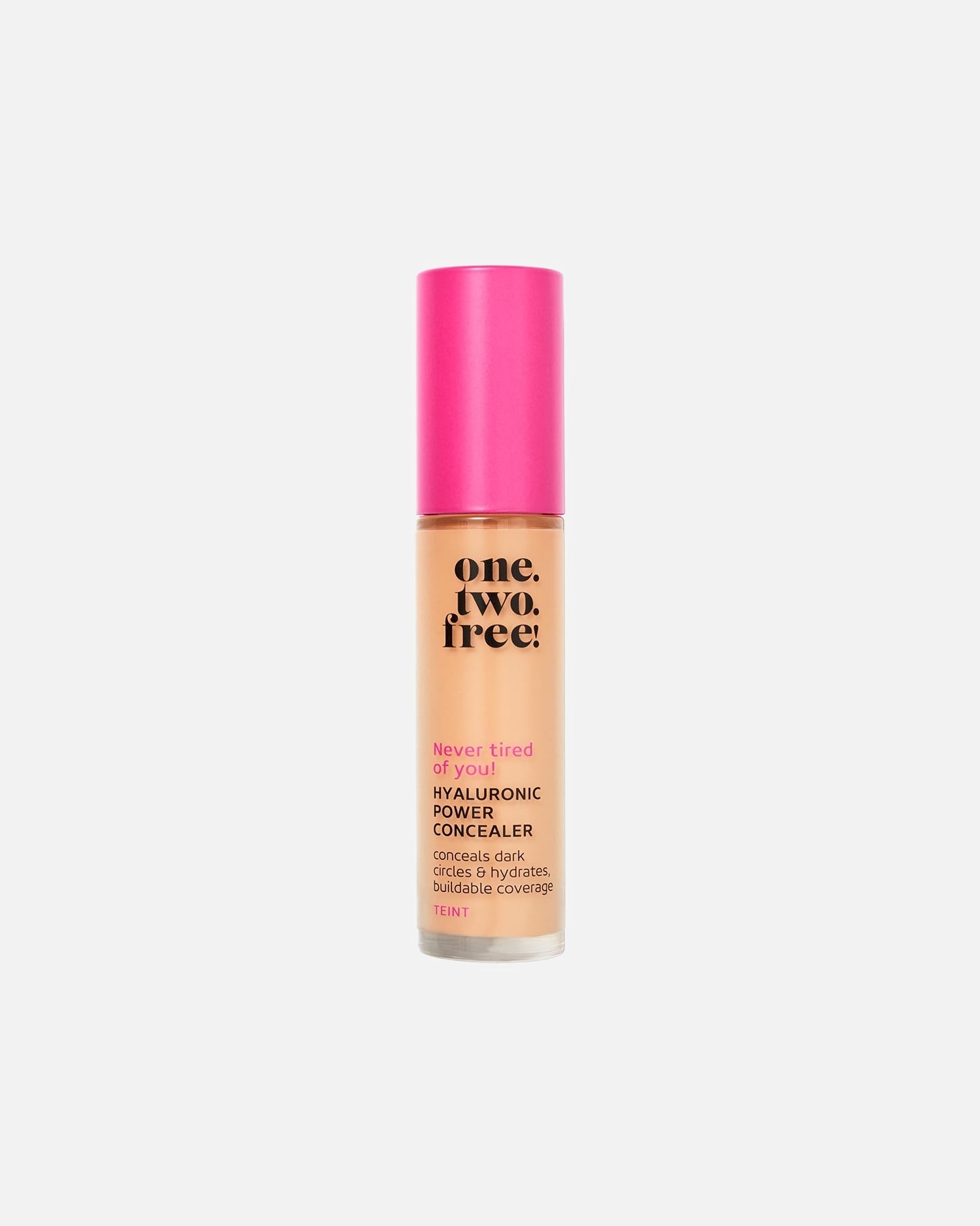 Korrektor - one.two.free! Hyaluronic Power Concealer 03 Warm