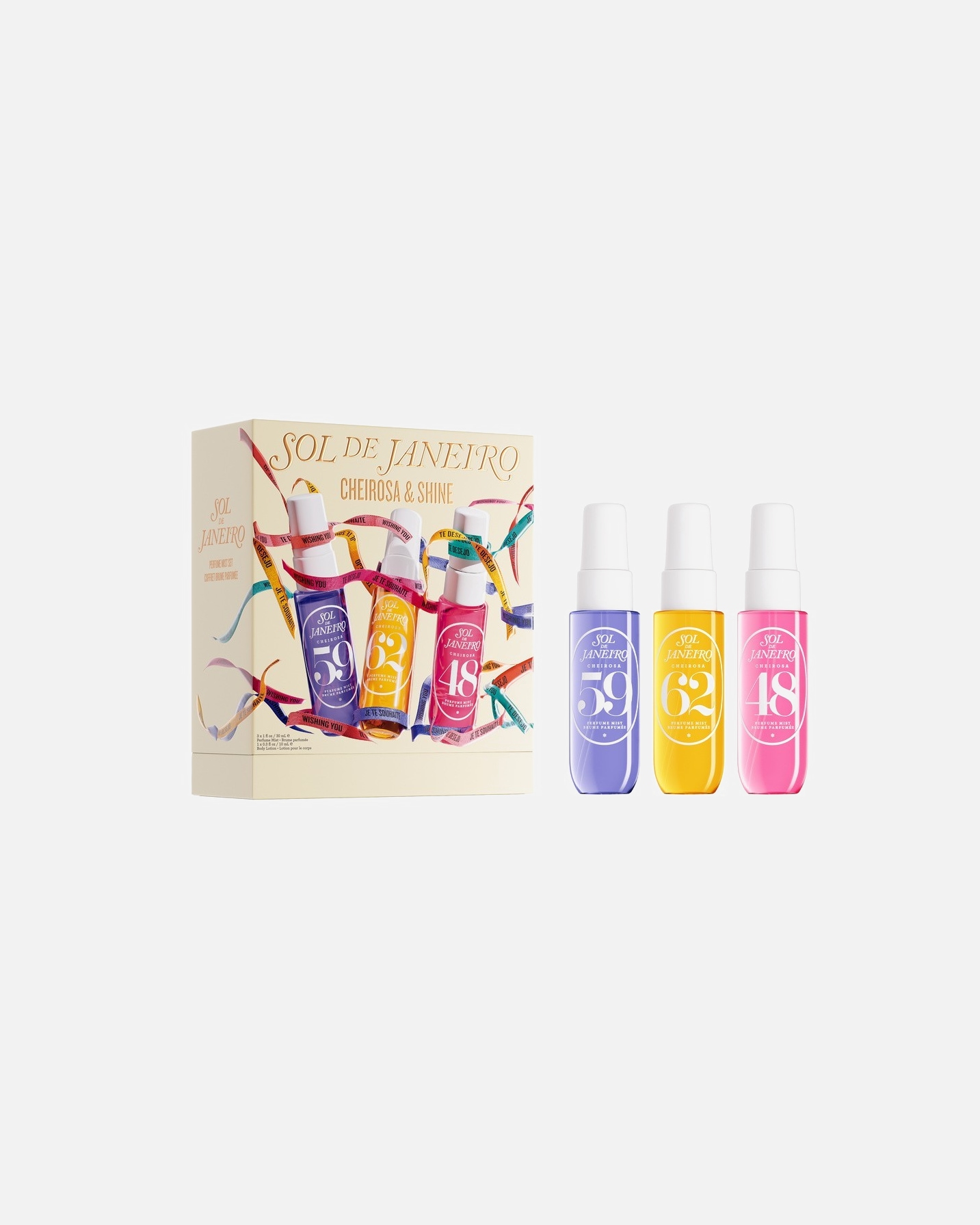 Illat szett - Sol de Janeiro Brazilian Crush Cheirosa & Shine 1 darab