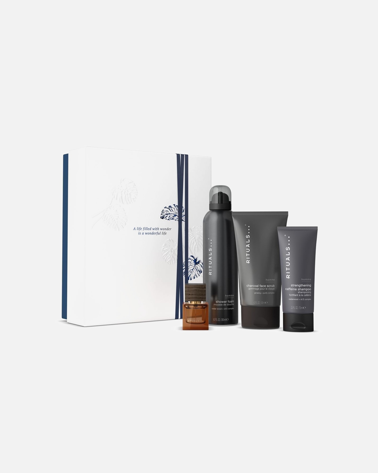 Testápoló készlet - Férfi Rituals Homme Collection M - es méretű ajándékszett 1 darab