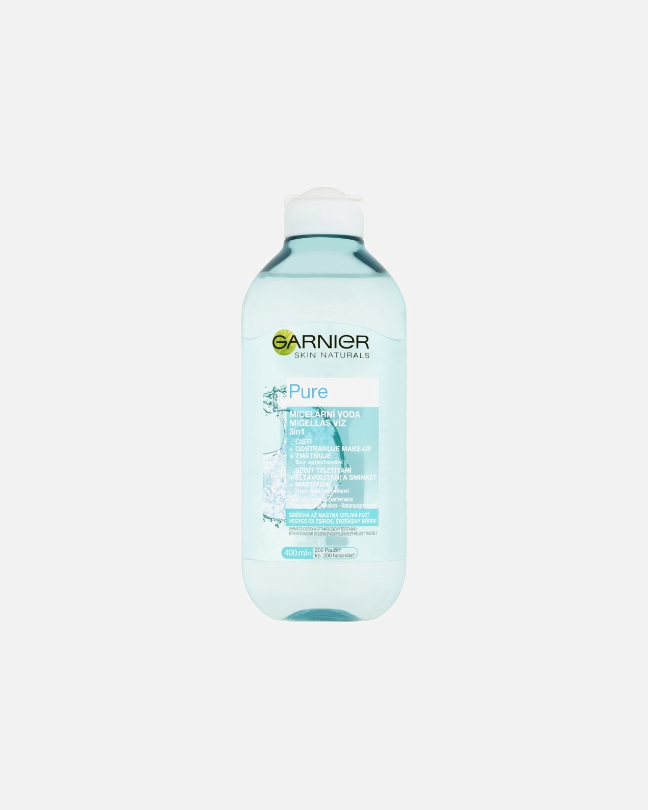 Arctonik - Garnier Skin Naturals Micellar Water 3In1 For Combination To Oily And Sensitive Skin 400 ml