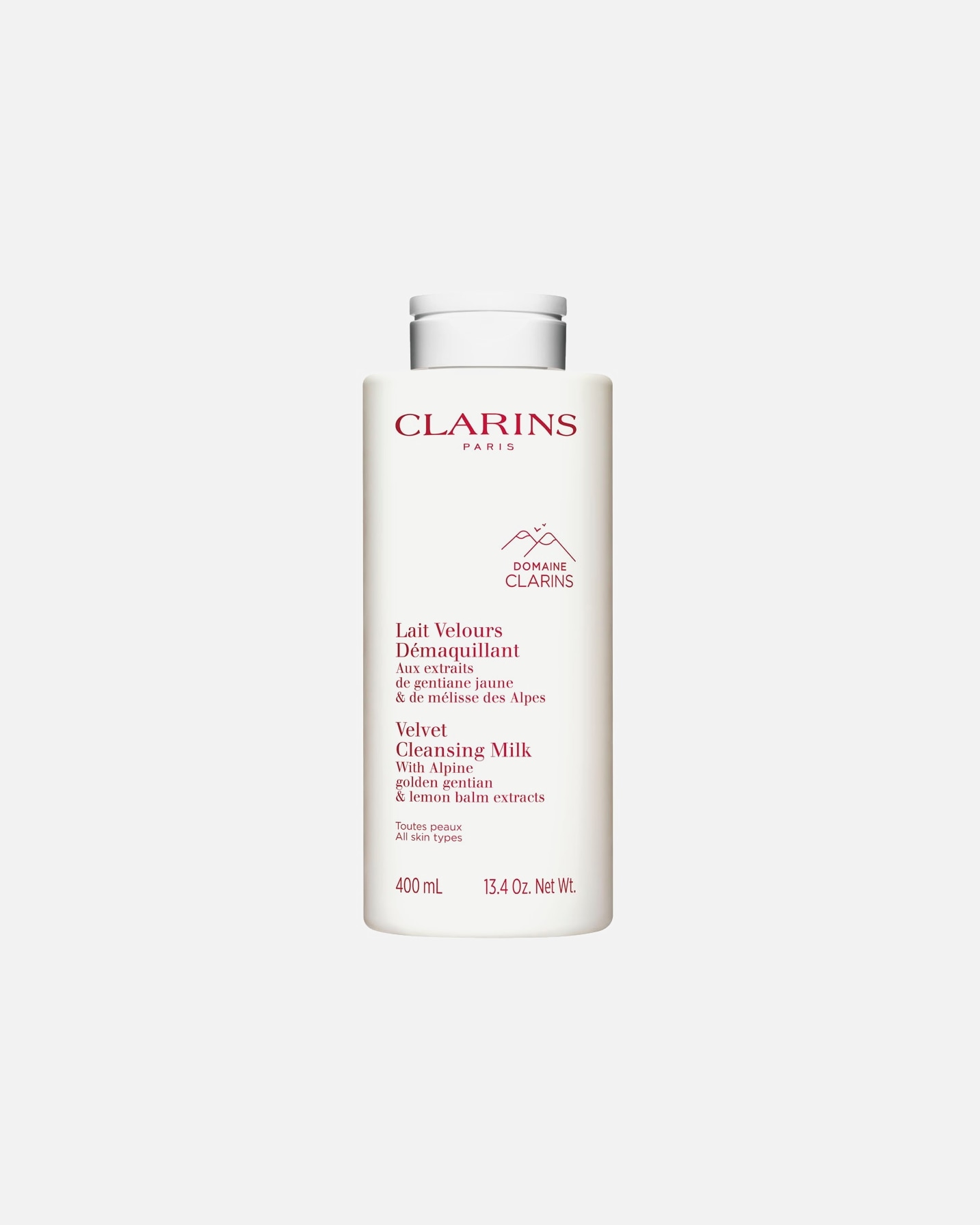 Arctisztító tej - Clarins 0 Velvet Cleansing Milk Arctisztító 400 ml