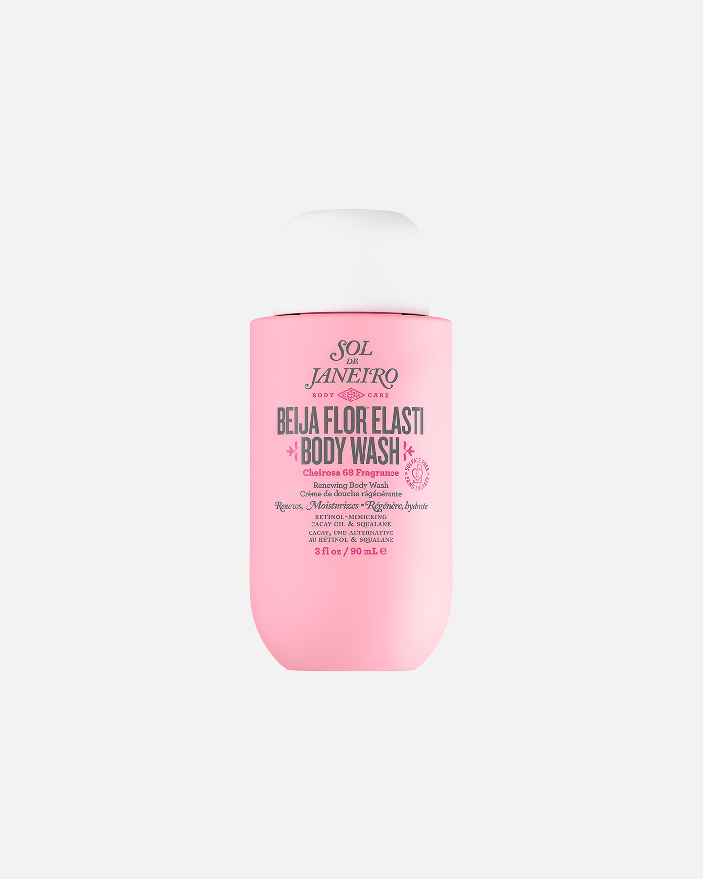 Haj- és tusfürdő - Sol de Janeiro 0 Beija Flor Skin Renewing Body Wash 90 ml