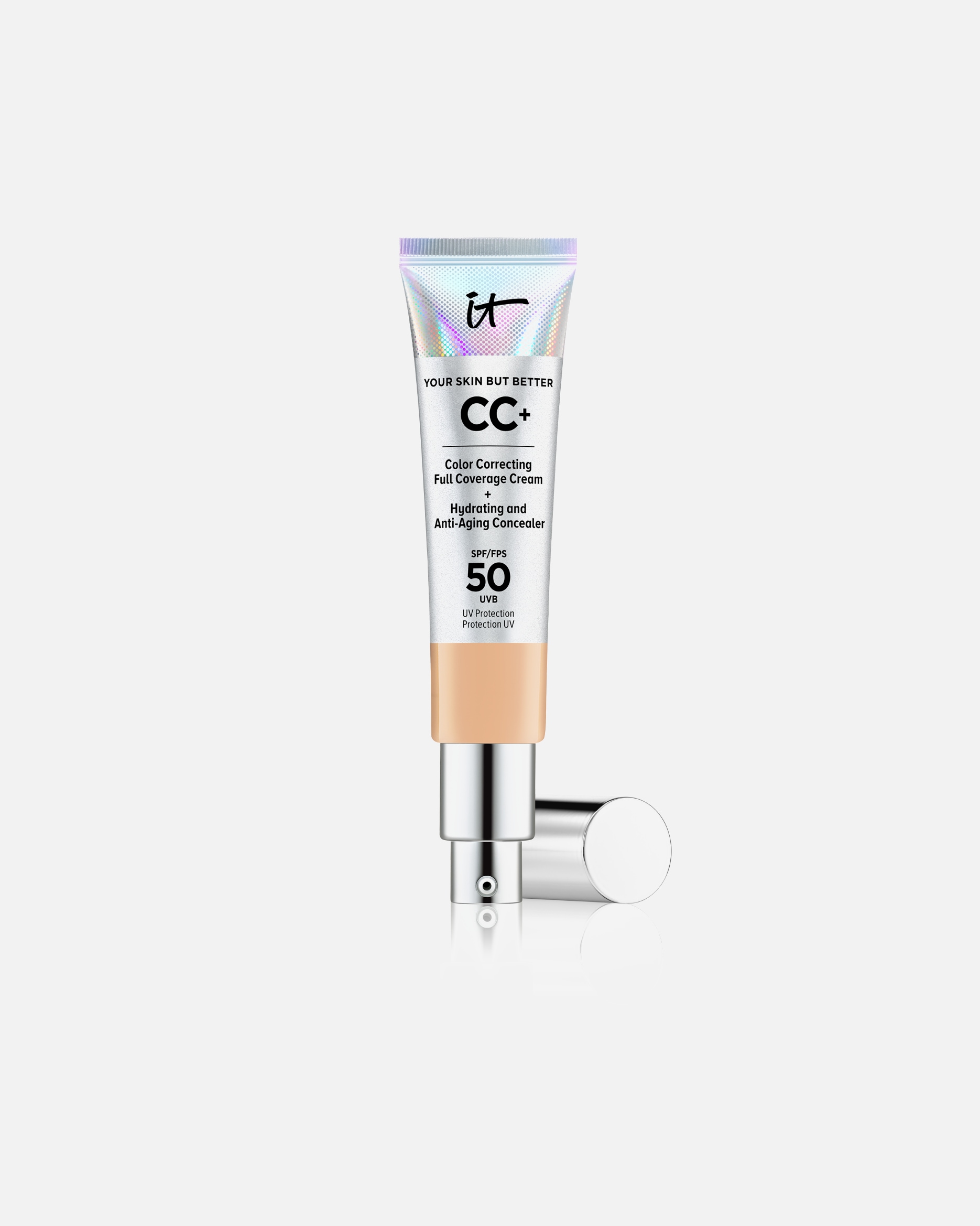 CC krém - IT Cosmetics Your Skin But Better CC+ Krém SPF 50+ Fényvédővel Medium tan