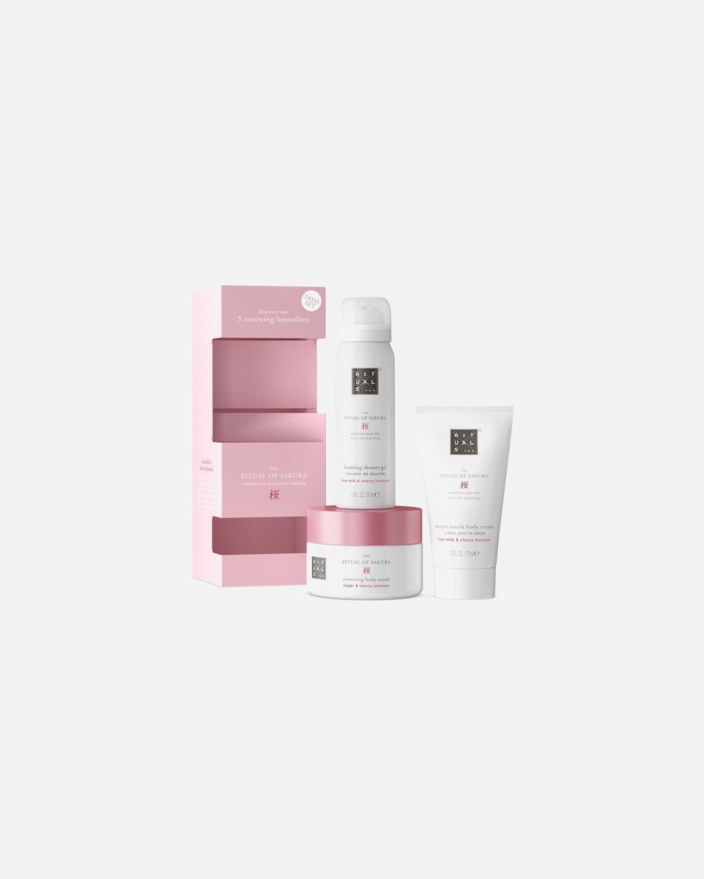 Testápoló készlet - Nő Rituals The Ritual of Sakura Small Gift Set 2025S -es méretű ajándékszett 1 Stück