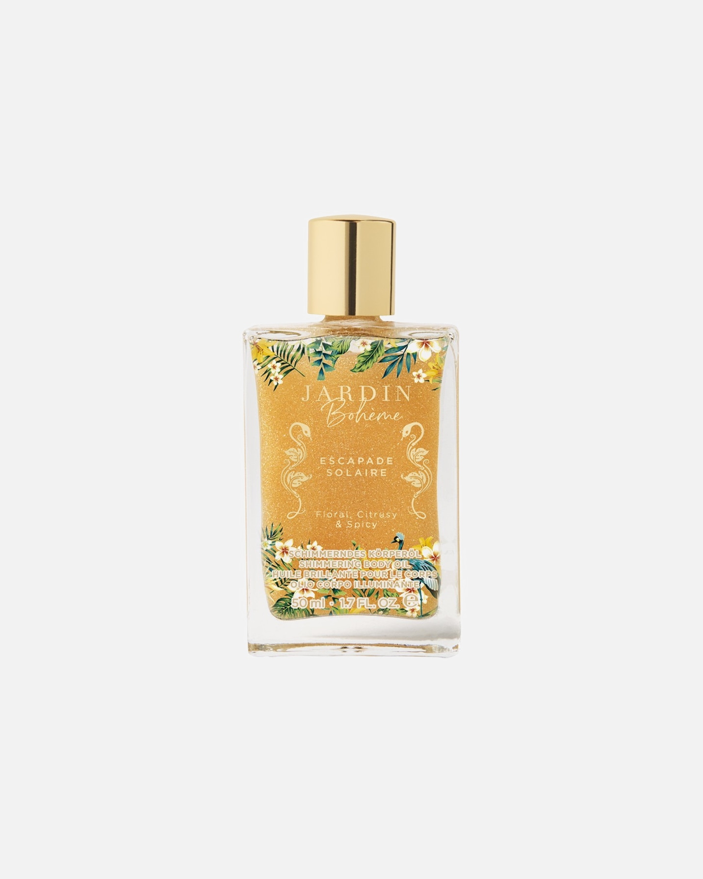 Testolaj - Nő Jardin Bohème Escapade Solaire Shimmer Body Oil 50 ml