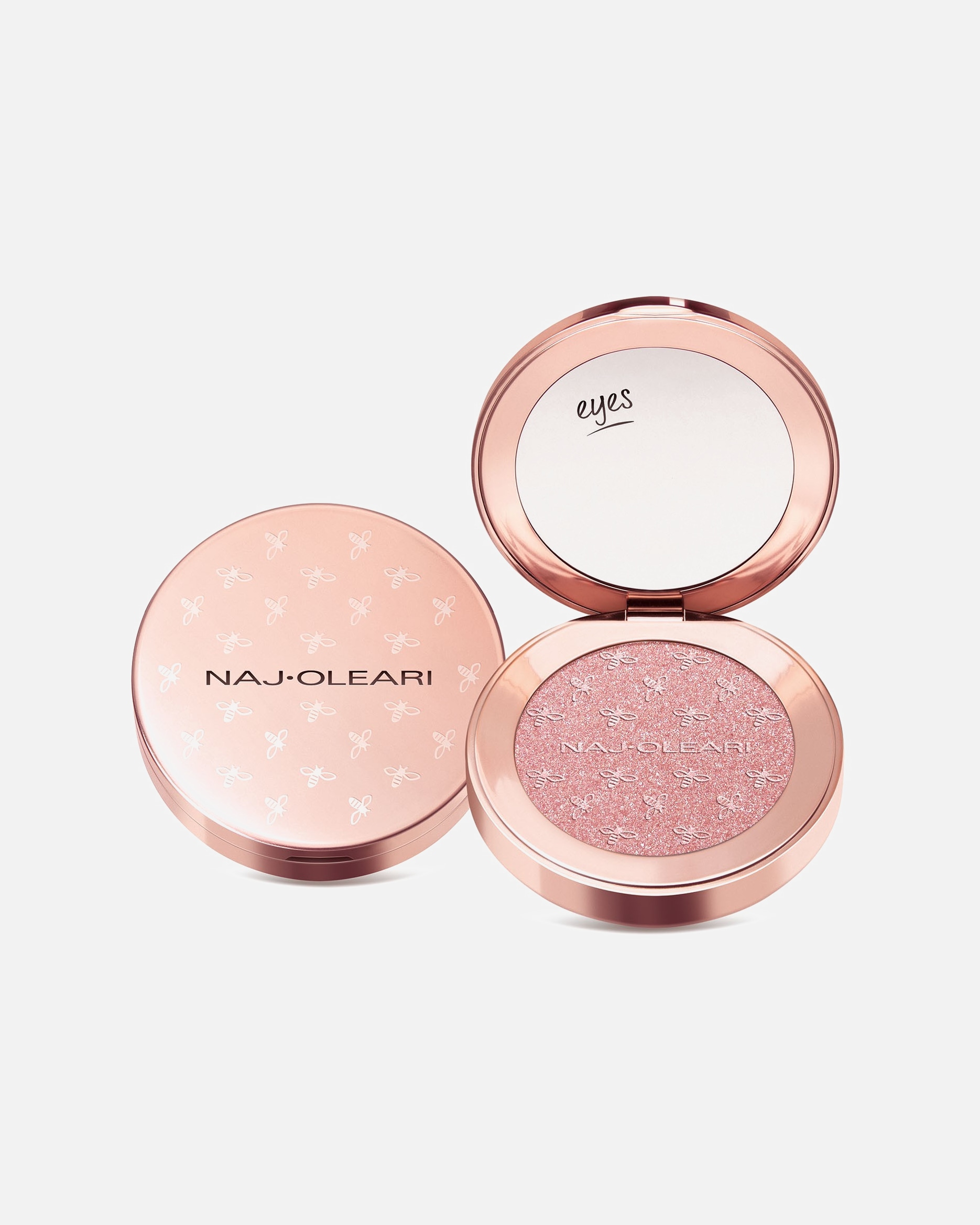 Szemhéjpúder - Naj Oleari Default Brand Line Colour Fair Eyeshadow Wet&Dry 5 Iridescent pink