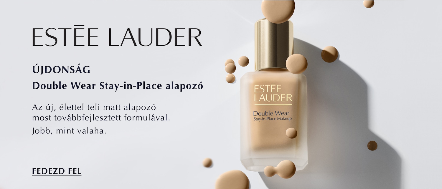 Discover Estée Lauder's Double Wear Stay-in-Place foundation, a new, vibrant matte foundation with an improved formula, better than ever.
