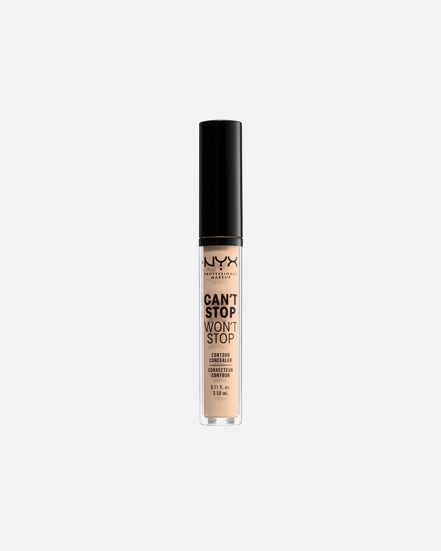 Korrektor - NYX Professional Makeup 0 Can't Stop Won't Stop Concealer Vanila