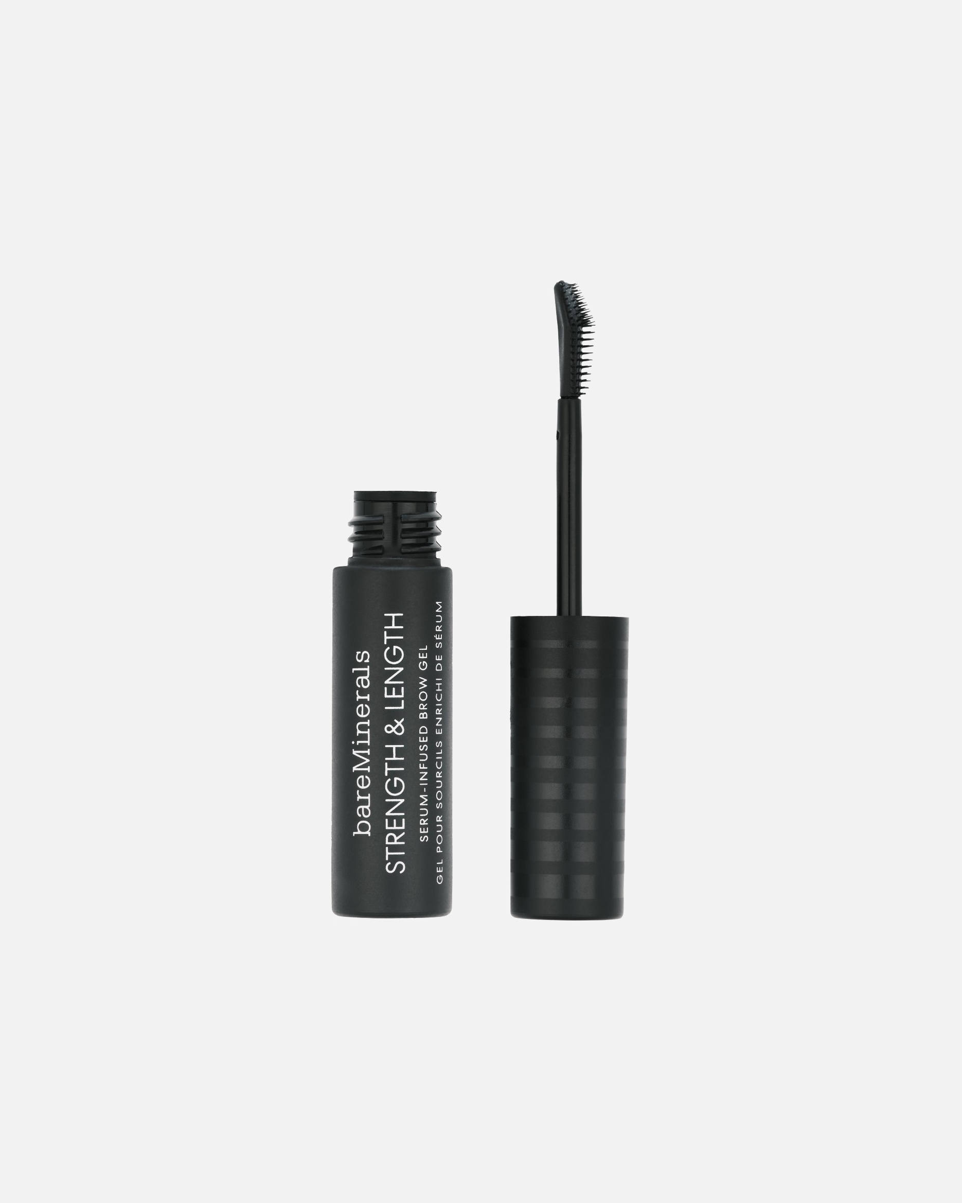 Szemöldökzselé - bareMinerals Strength & Length Serum-infused Taupe