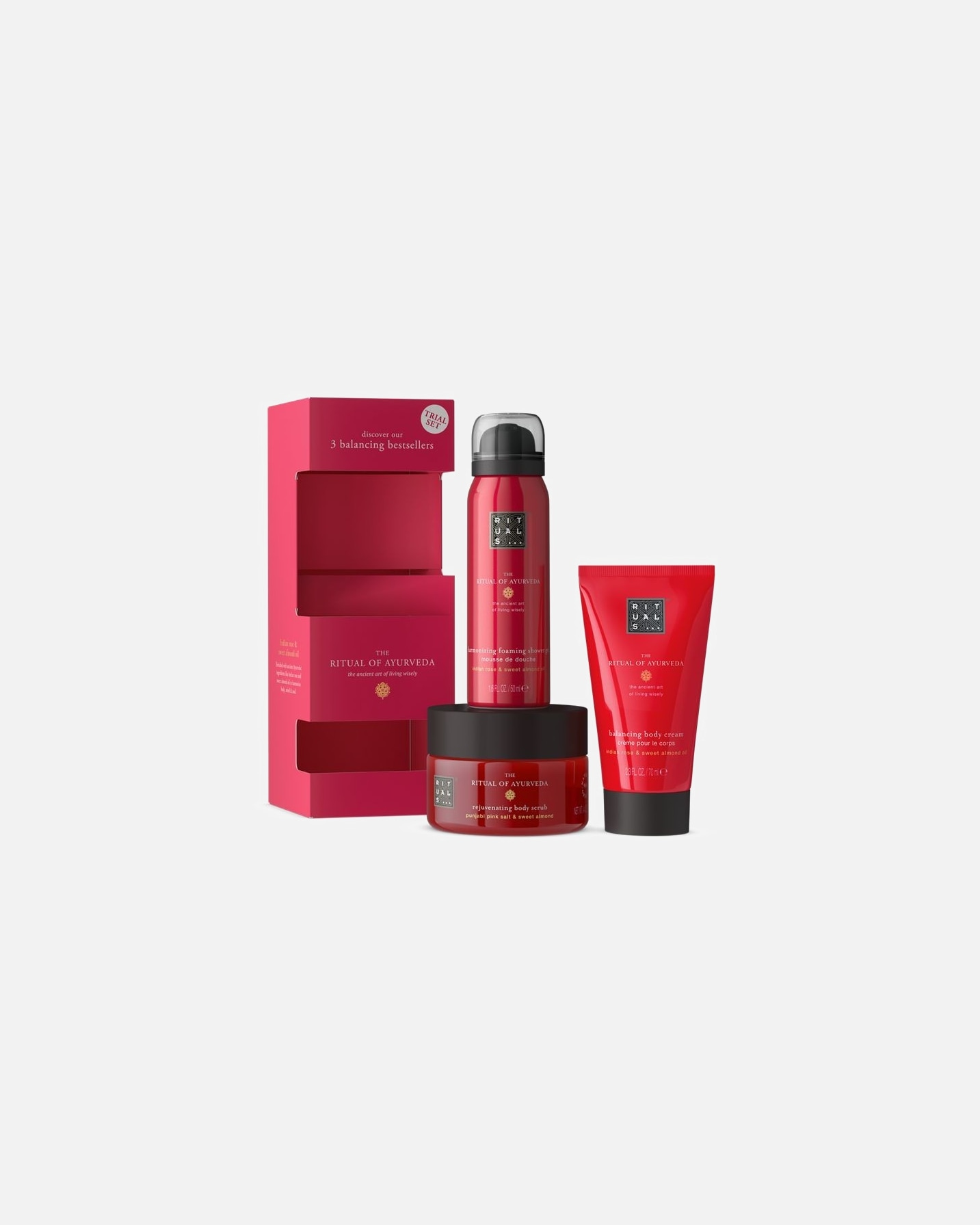 Testápoló készlet - Nő Rituals The Ritual of Ayurveda Small Gift Set 2025 S - es méretű ajándékszett 1 darab