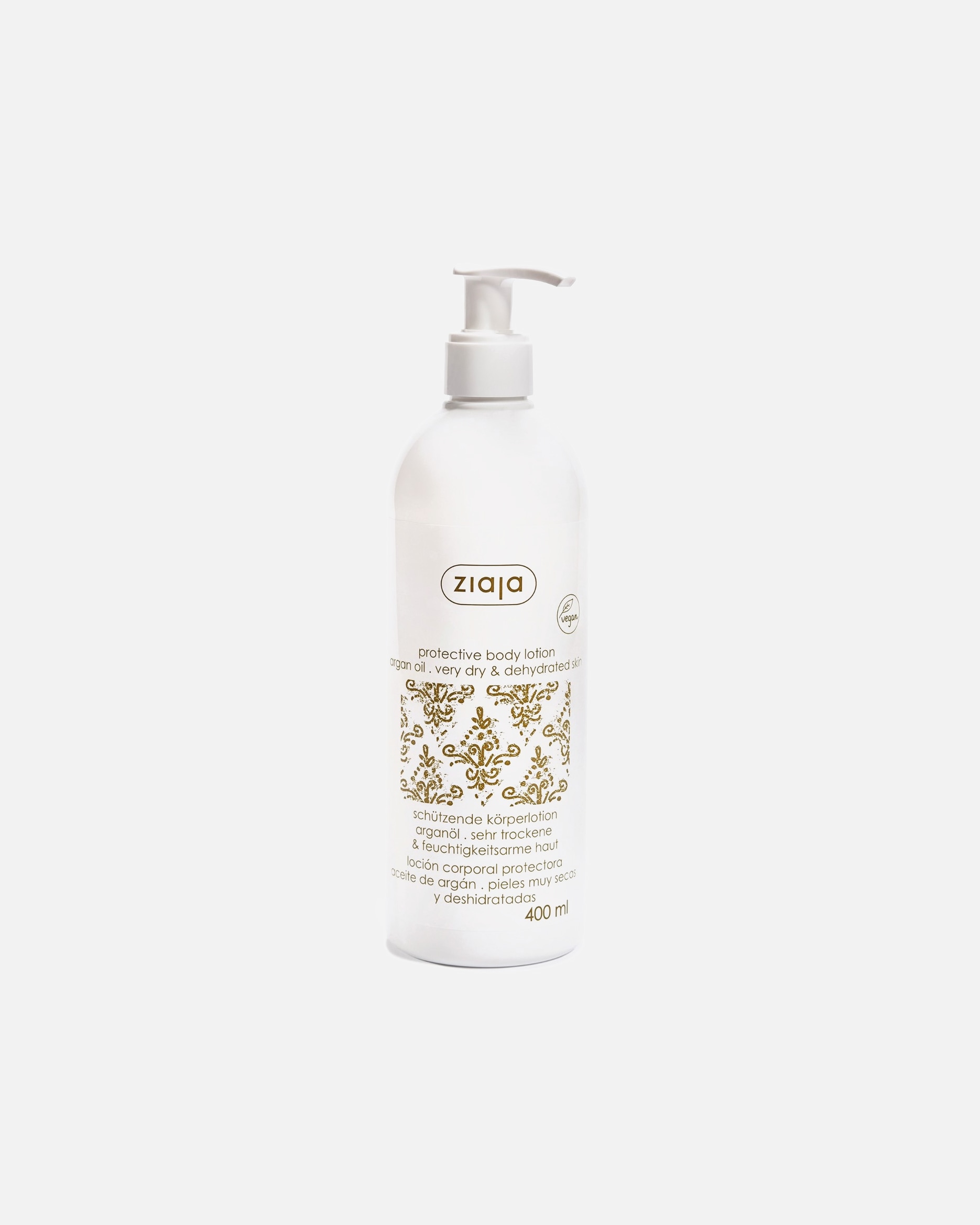 Testkrém - Ziaja Argan Oil Protective Body Lotion 400 ml