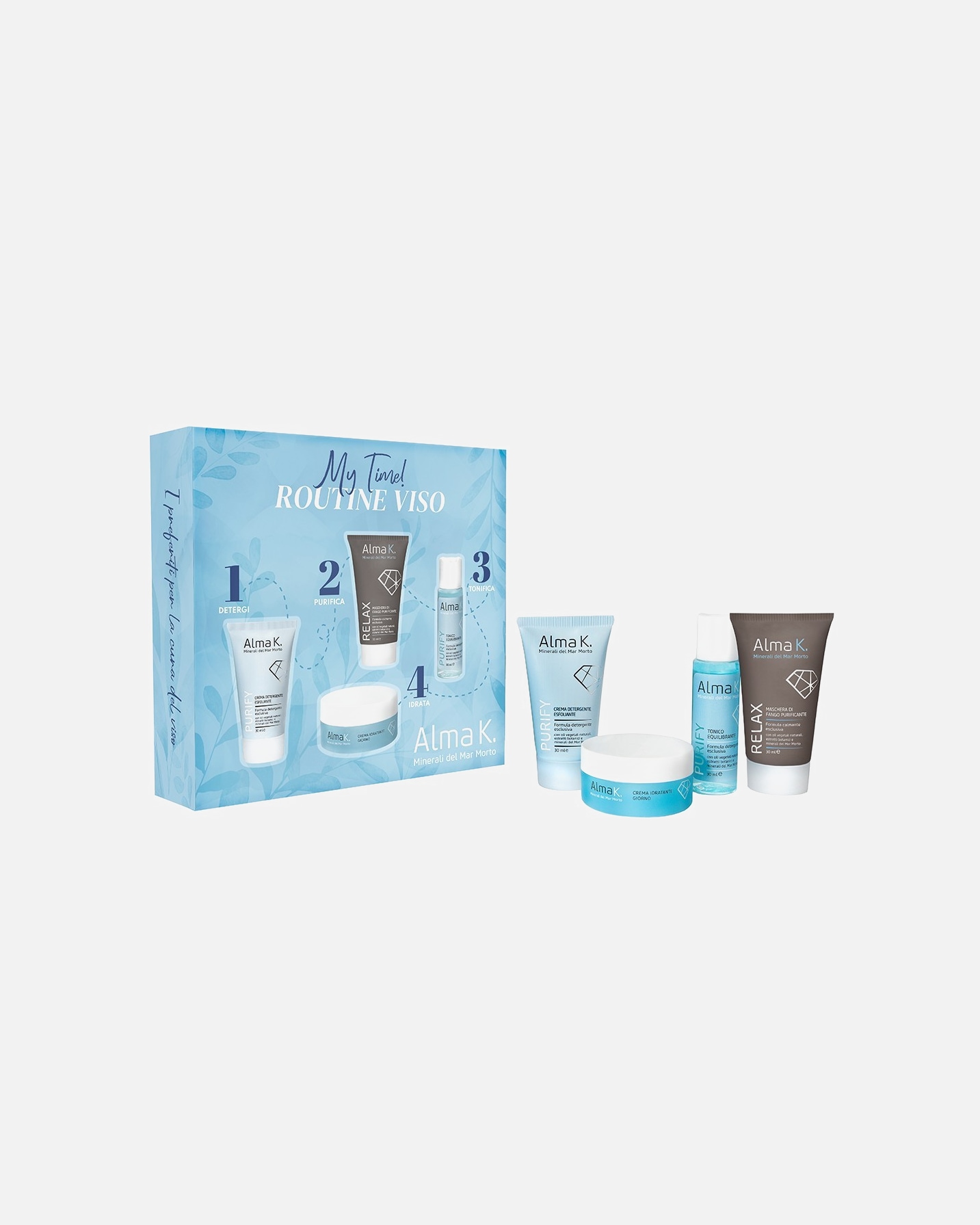 Arctisztító készlet - Alma K My Time Face Care Routine Kit 1 darab