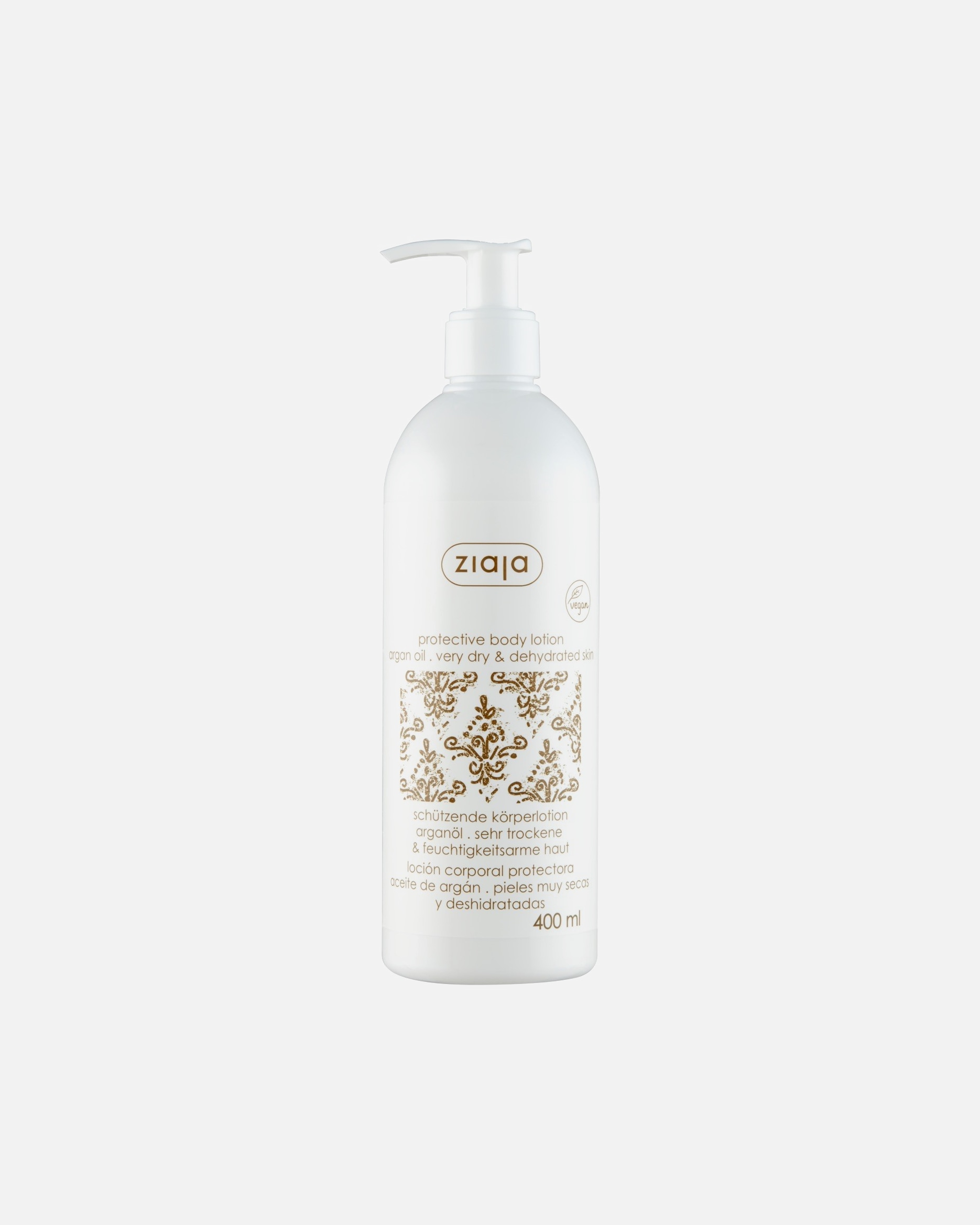 Testkrém - Ziaja Argan Oil Protective Body Lotion 400 ml
