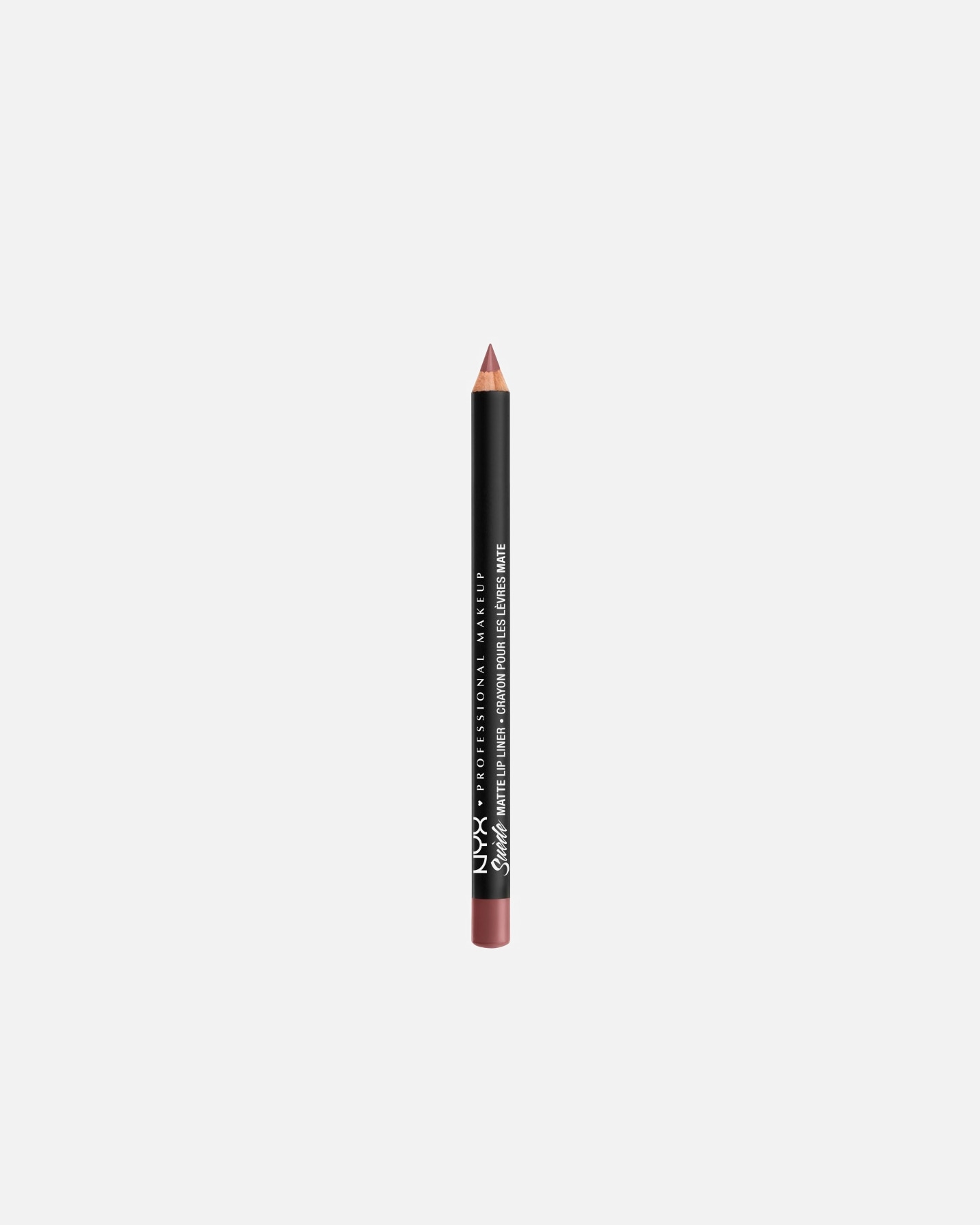 Ajakkontúr ceruza - NYX Professional Makeup 0 Suede Matte Lipliner 25 - Whipped Caviar