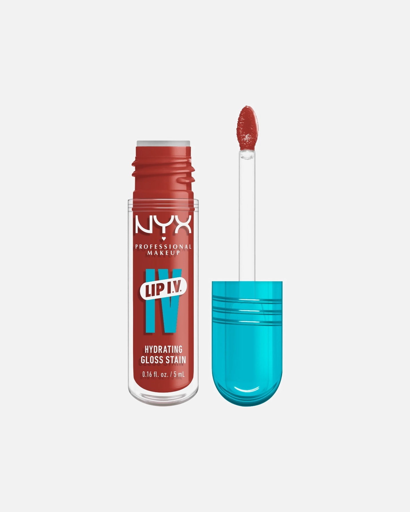 Szájfény - NYX Professional Makeup 0 NYX Professional Makeup Lip IV, Hydrating Gloss Stain ajakfény, 18 Drippin' Nude, 5 ml 18 - DRIPPIN' NUDE