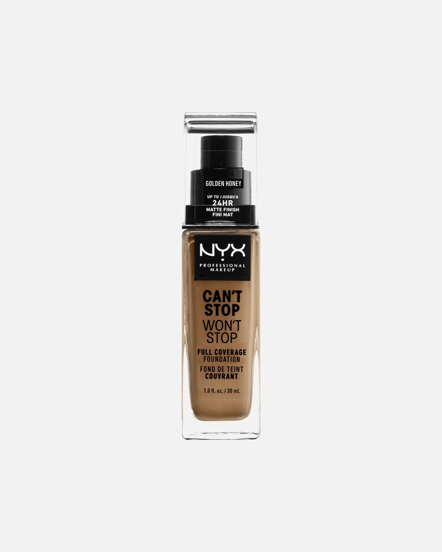 Alapozó - NYX Professional Makeup 0 Can't Stop Won't Stop Foundation Golden Honey