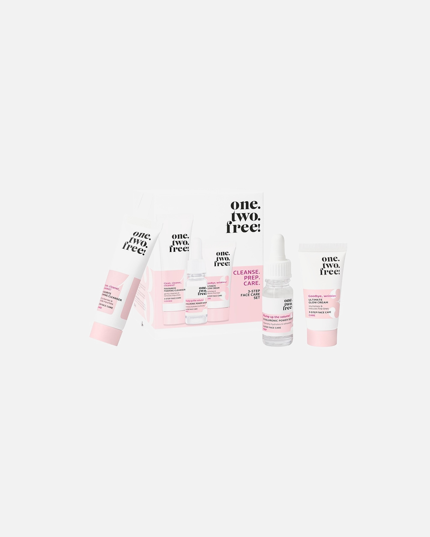 Arctisztító készlet - one.two.free! Starter Szett Starter Kit