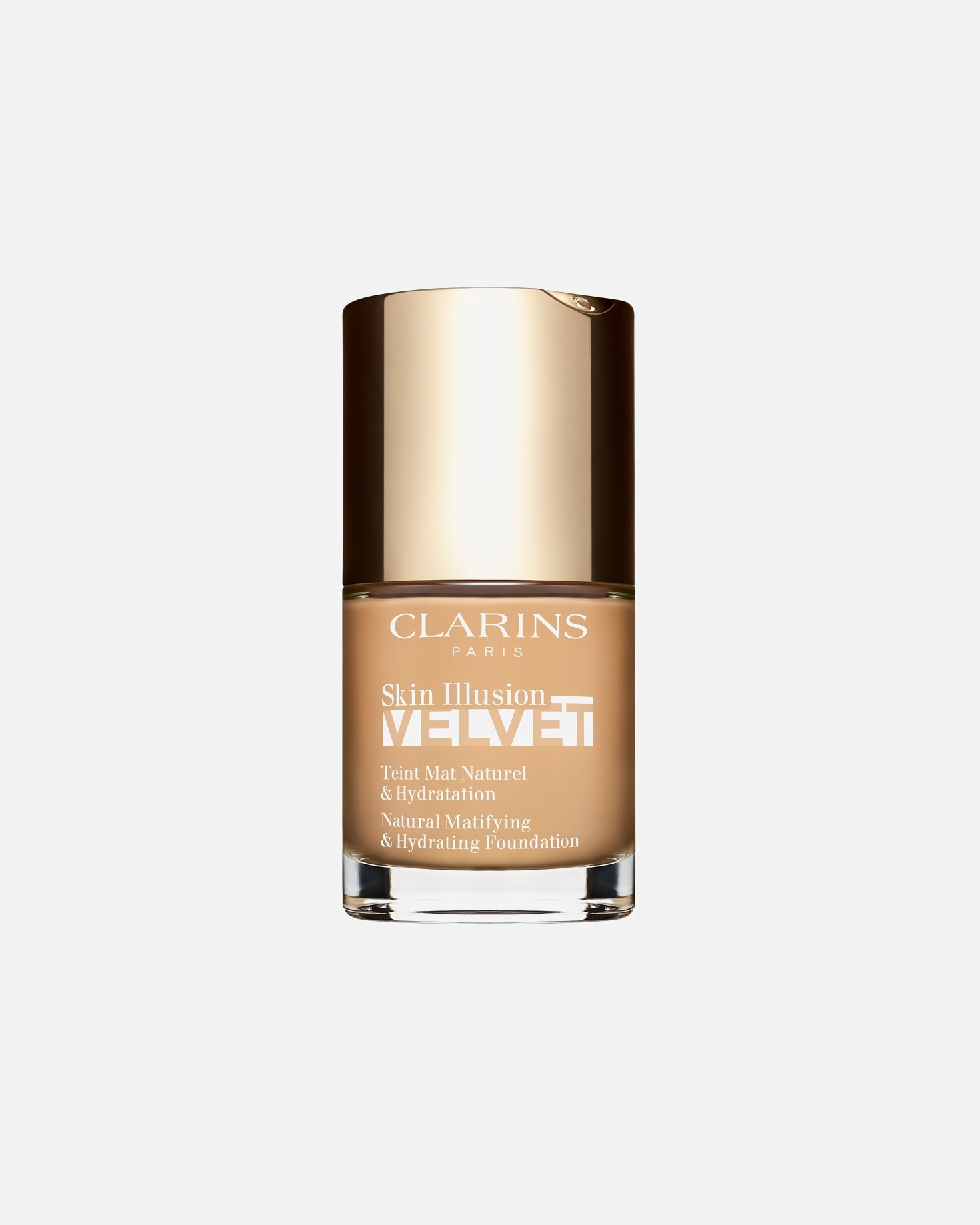 Alapozó - Clarins 0 Skin Illusion Velvet Foundation 110N-Honey