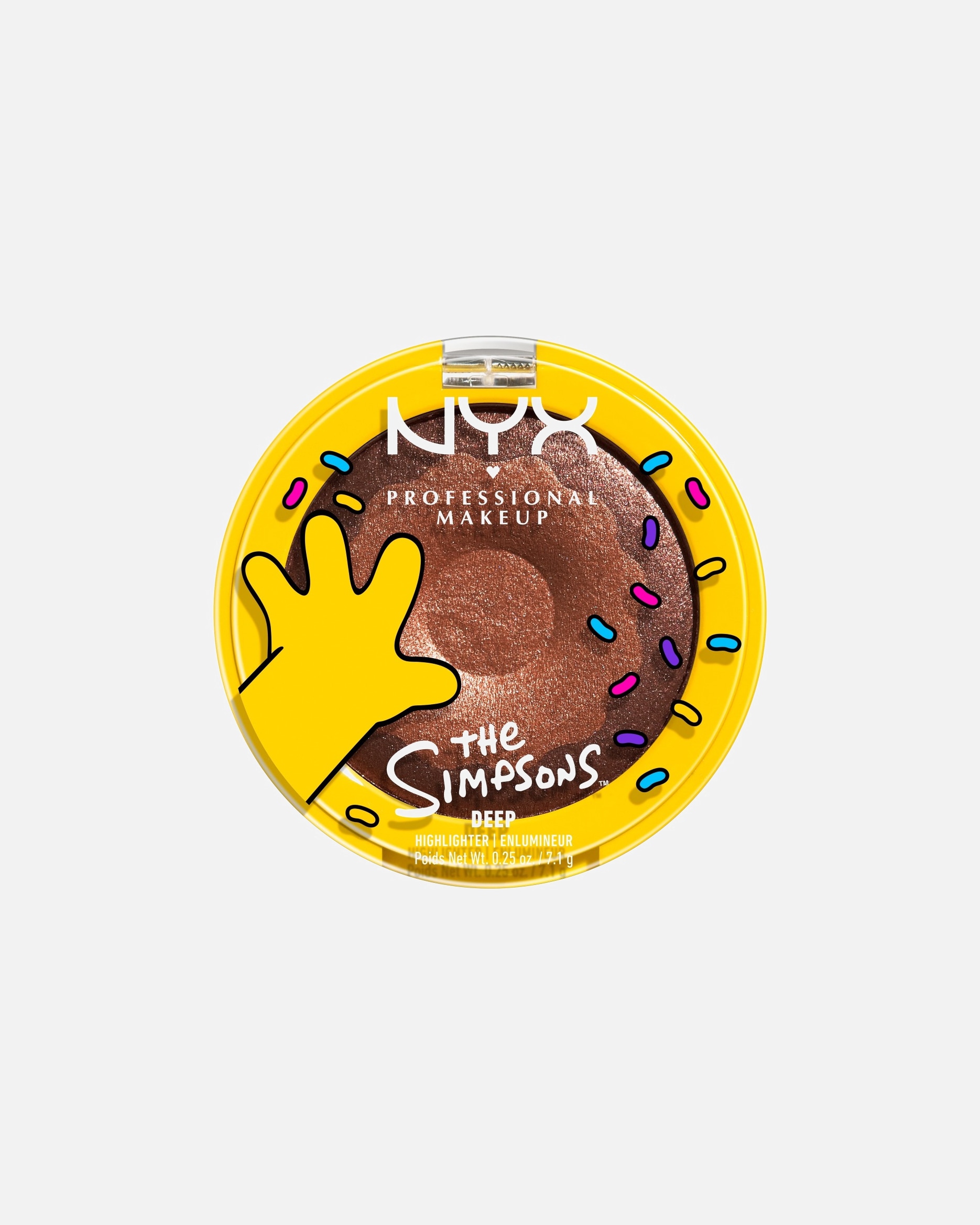 Highlighter - NYX Professional Makeup SIMPSONS Donut Highlighter 7.1 g