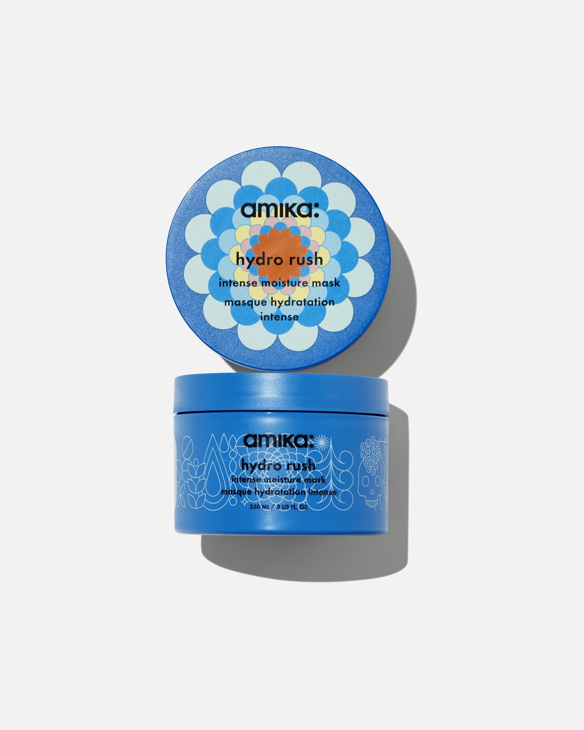 Hajpakolás - Amika Hydro Rush Intense Moisture Mask 250 ml
