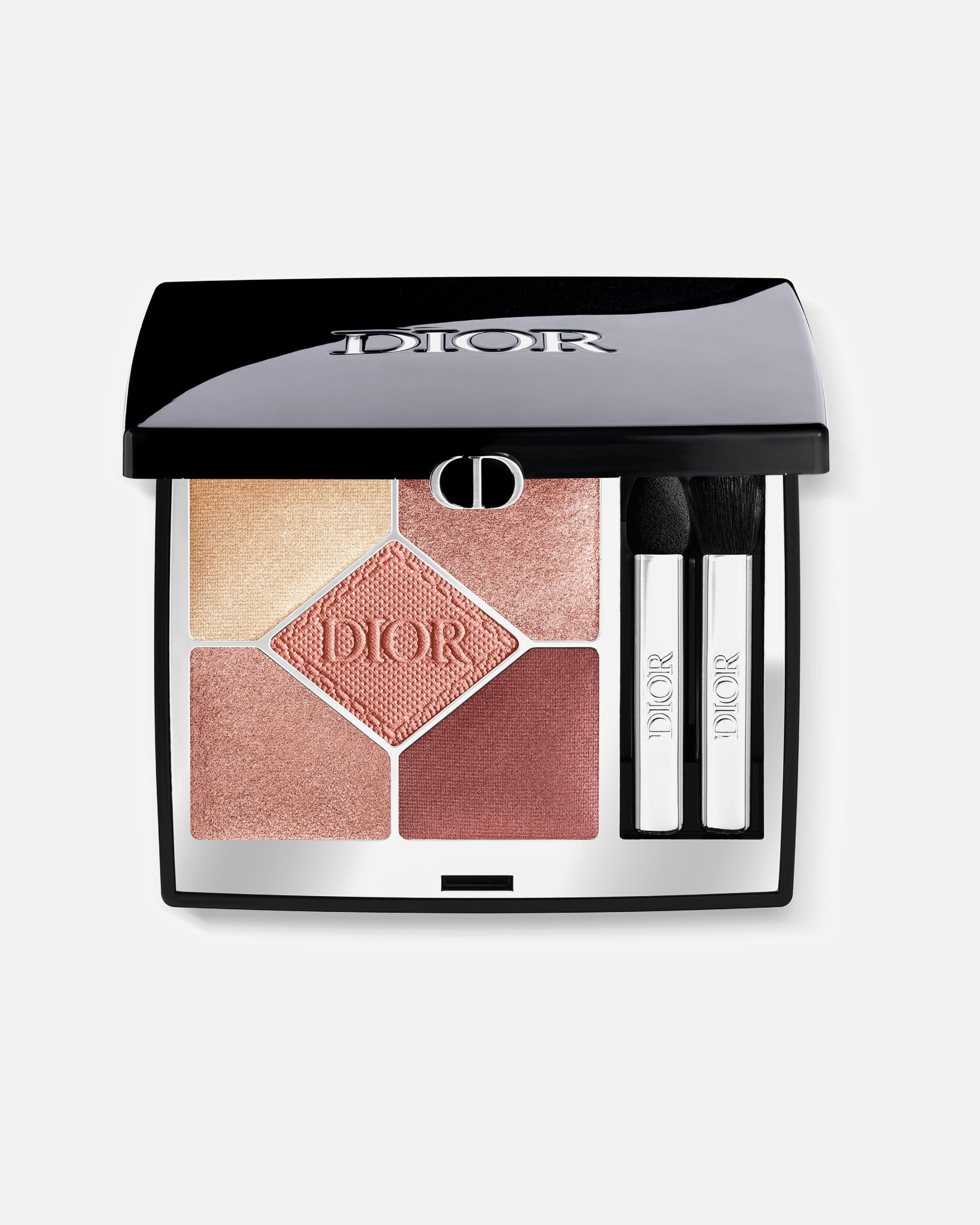 Szemhéjpúder - DIOR Diorshow 5 Couleurs Palette 743 Rose Tulle