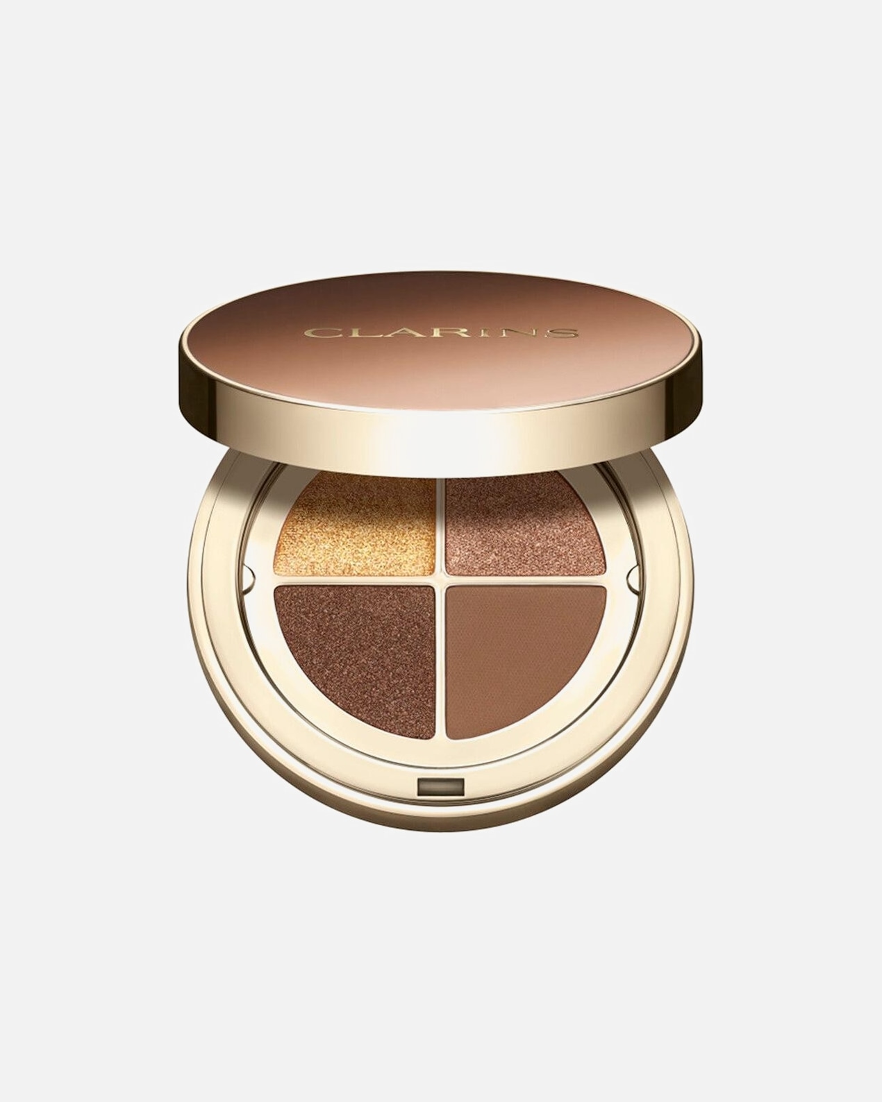 Szemhéjpúder - Clarins 0 Quartet Eyeshadow Palette 04-Brown Sugar