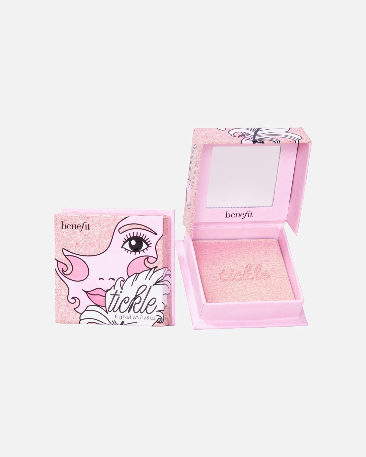 Highlighter - Benefit Cosmetics Tickle Highlighter GOLDEN PINK