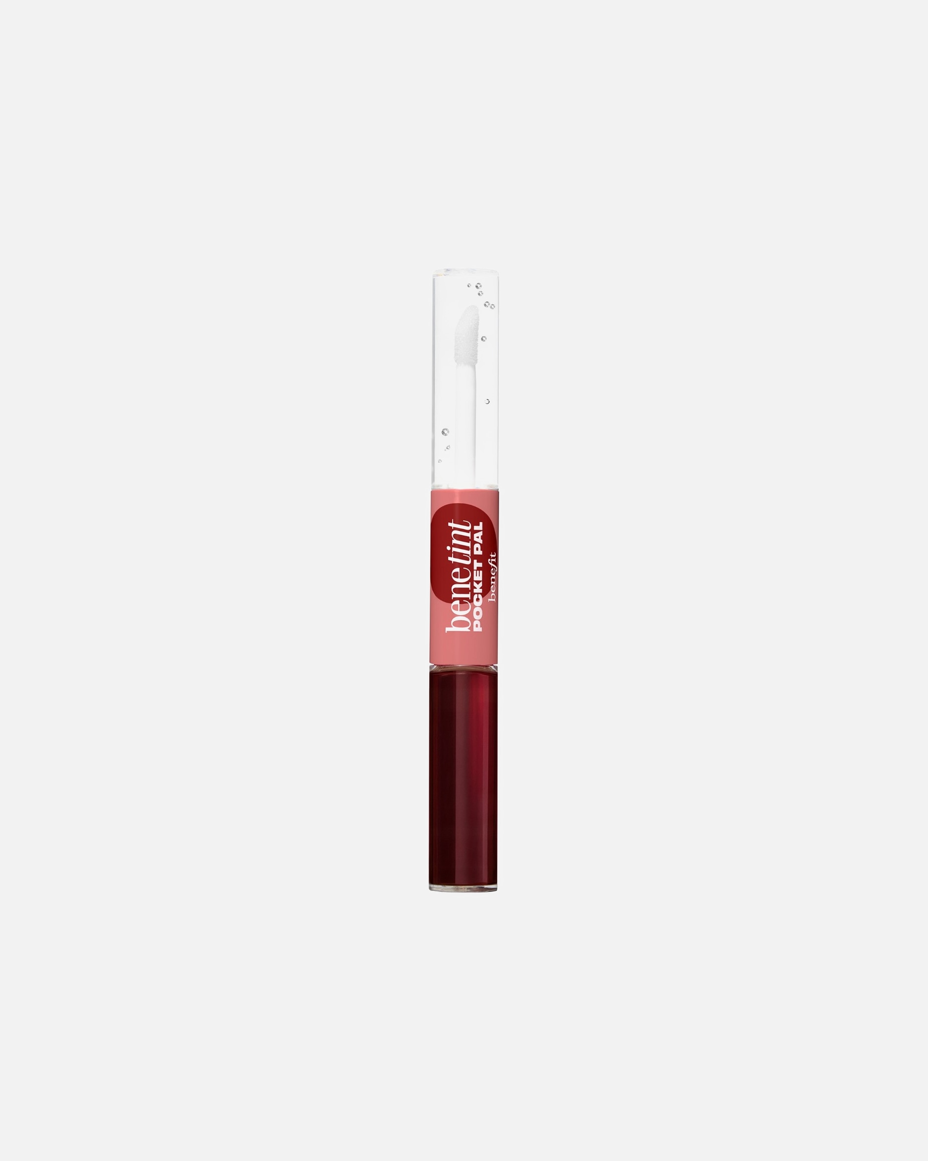 Szájfény - Nő Benefit Cosmetics Benetint Pocket Pal – kétvégű színező ajakfesték és szájfény DARK CHERRY