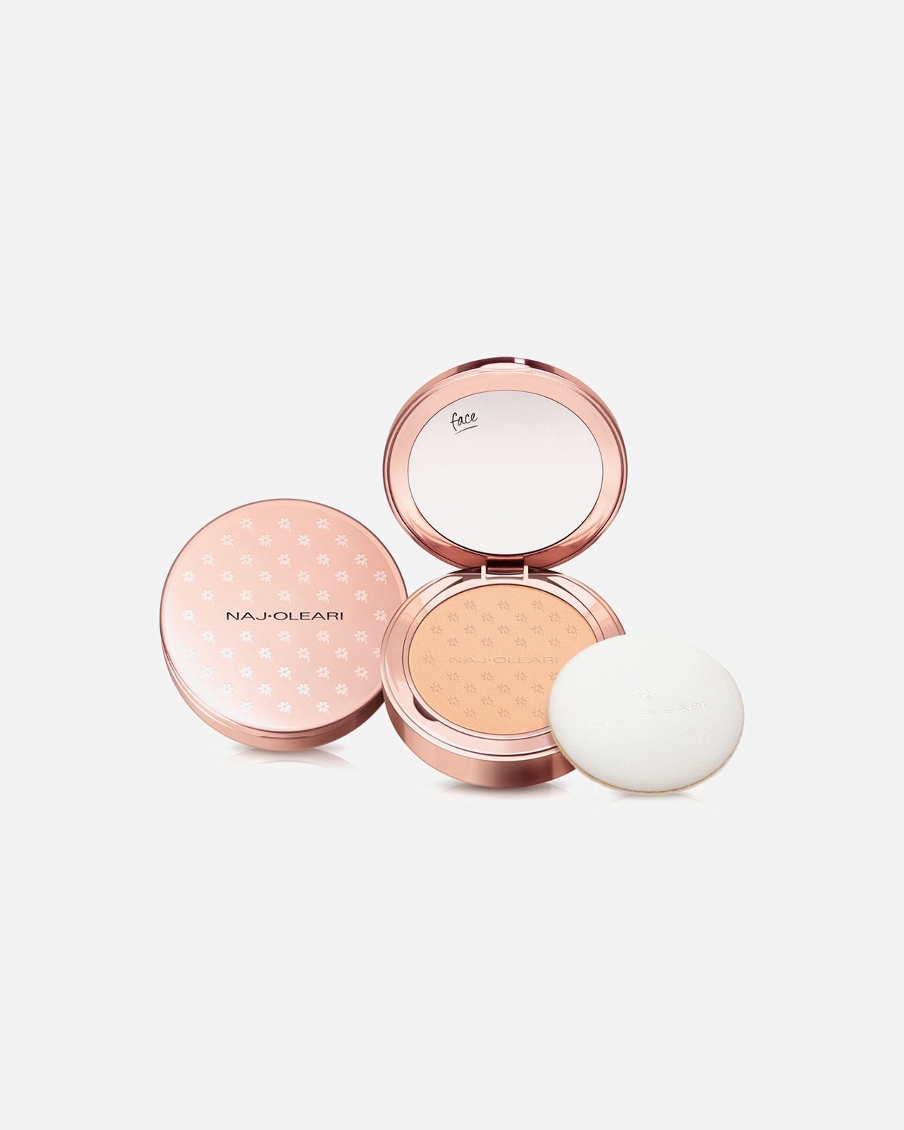 Púder - Naj Oleari Default Brand Line Skin Caress Powder Pressed Powder 01
