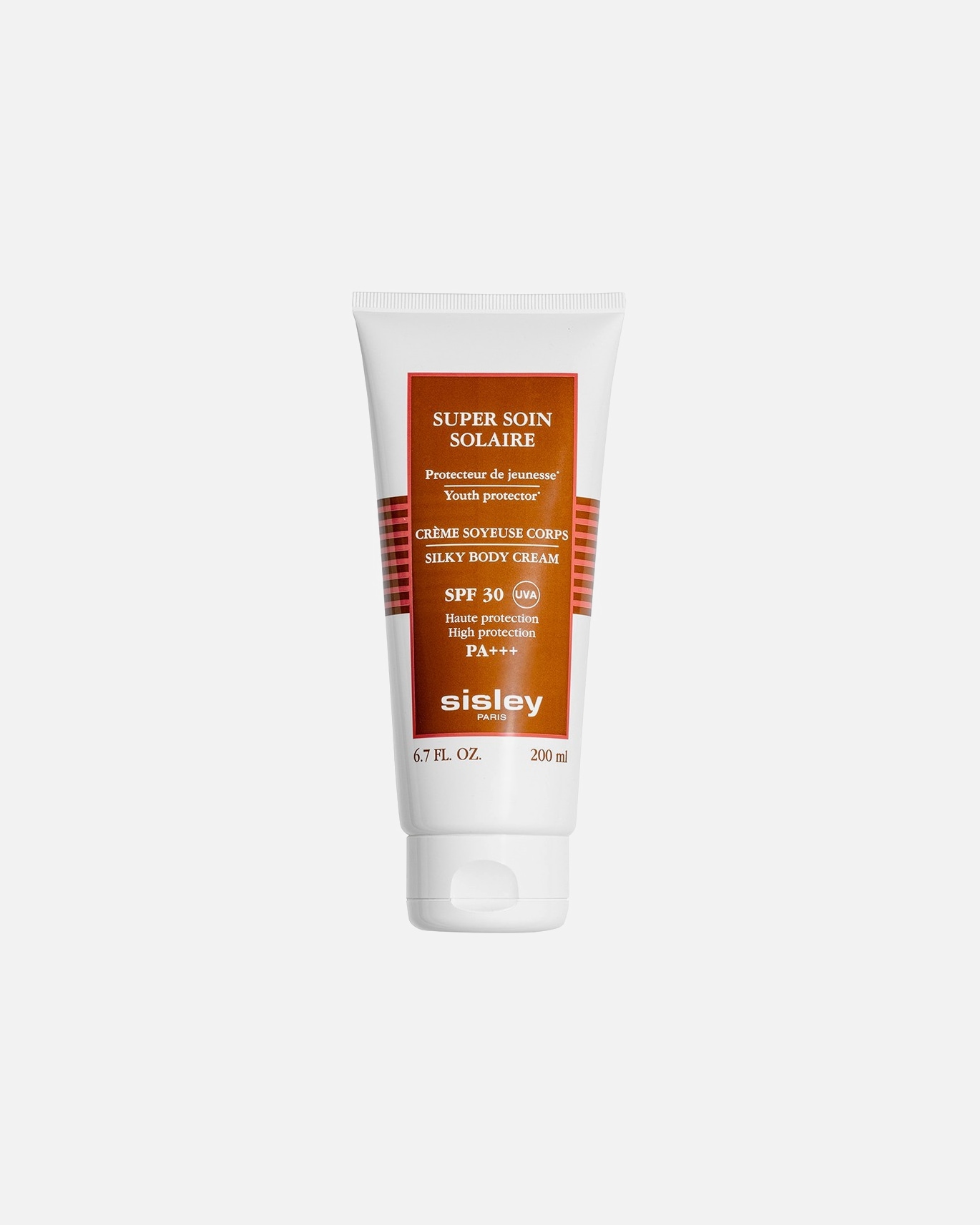 Bőrápoló termékek - Sisley 0 Super Soin Solaire Silky Body Cream SPF 30 200 ml